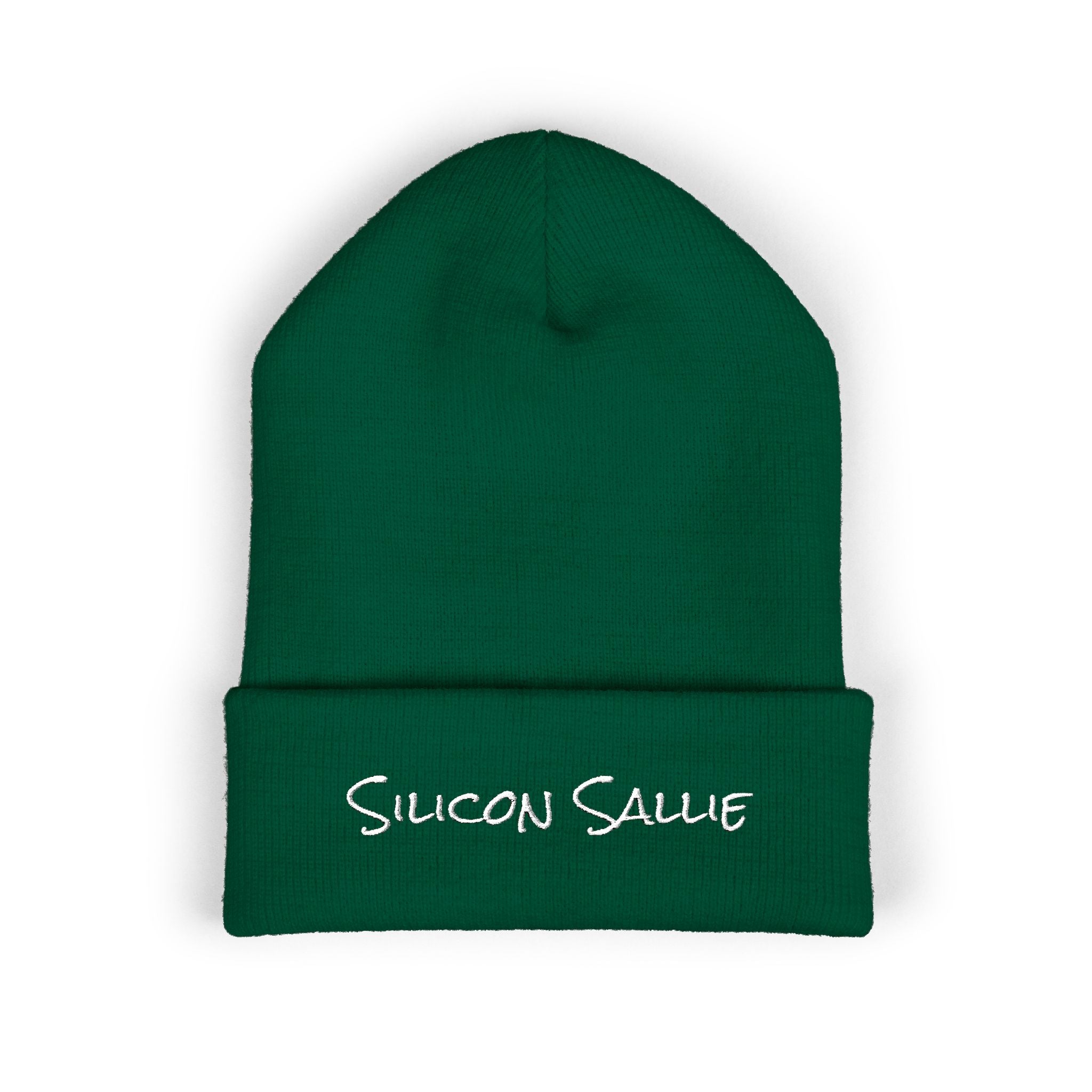Silicon Sallie Classic Cuffed Beanie (Embroidered)