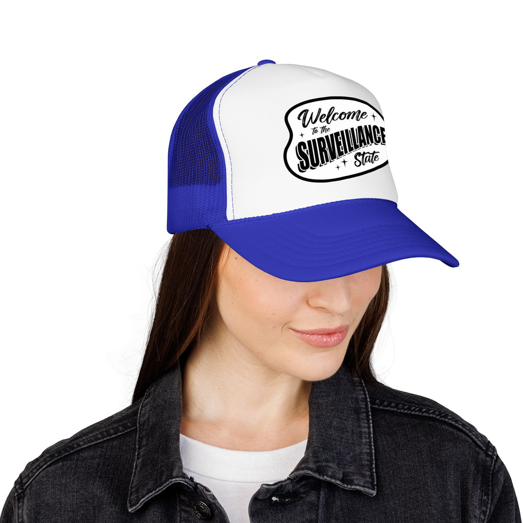 Anti AI Surveillance Foam Trucker Hat