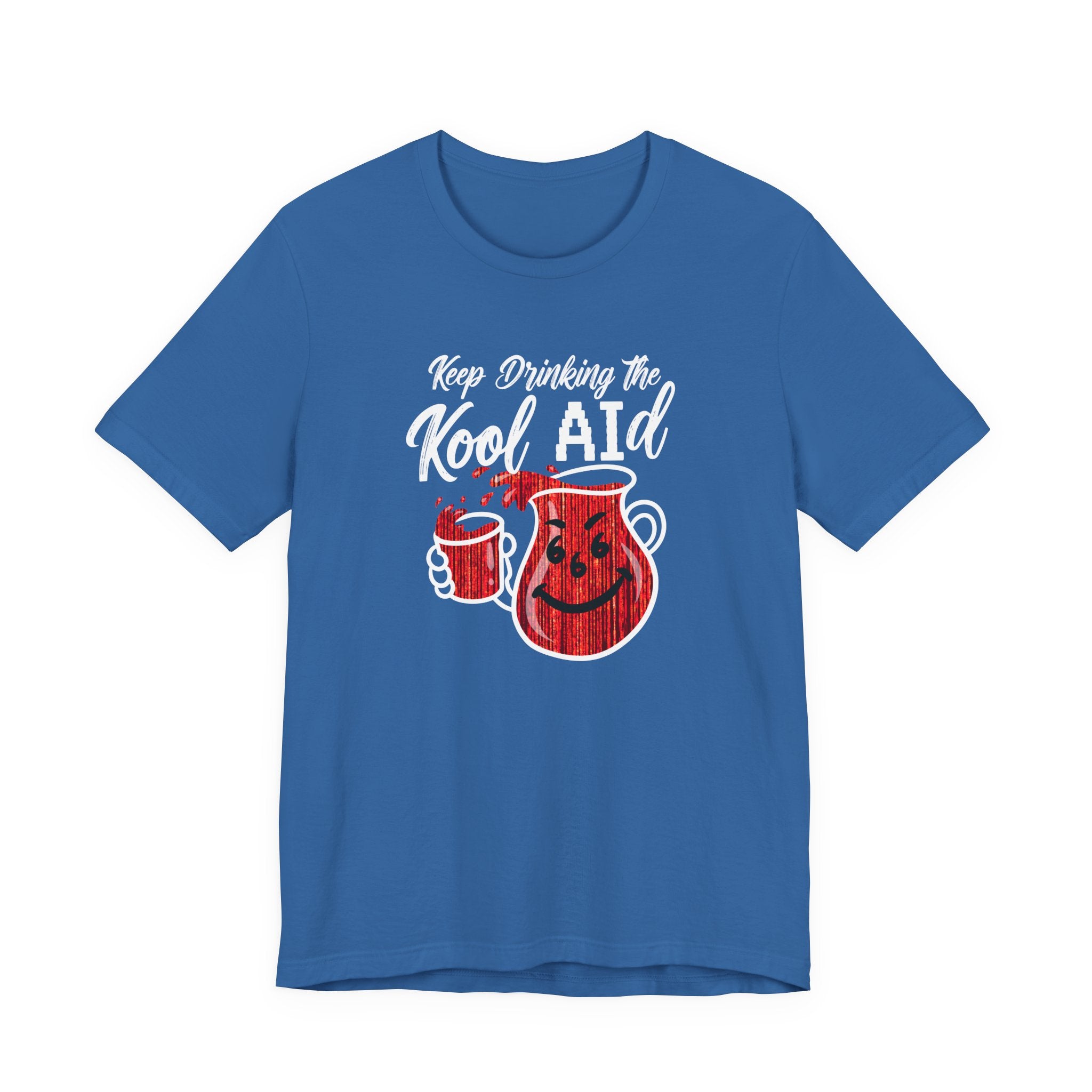 Anti AI KoolAId Unisex Short Sleeve Tee