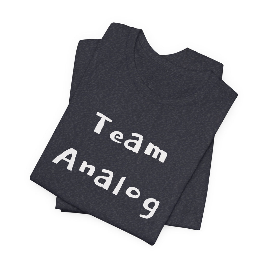 Analog Unisex Jersey Short Sleeve Tee