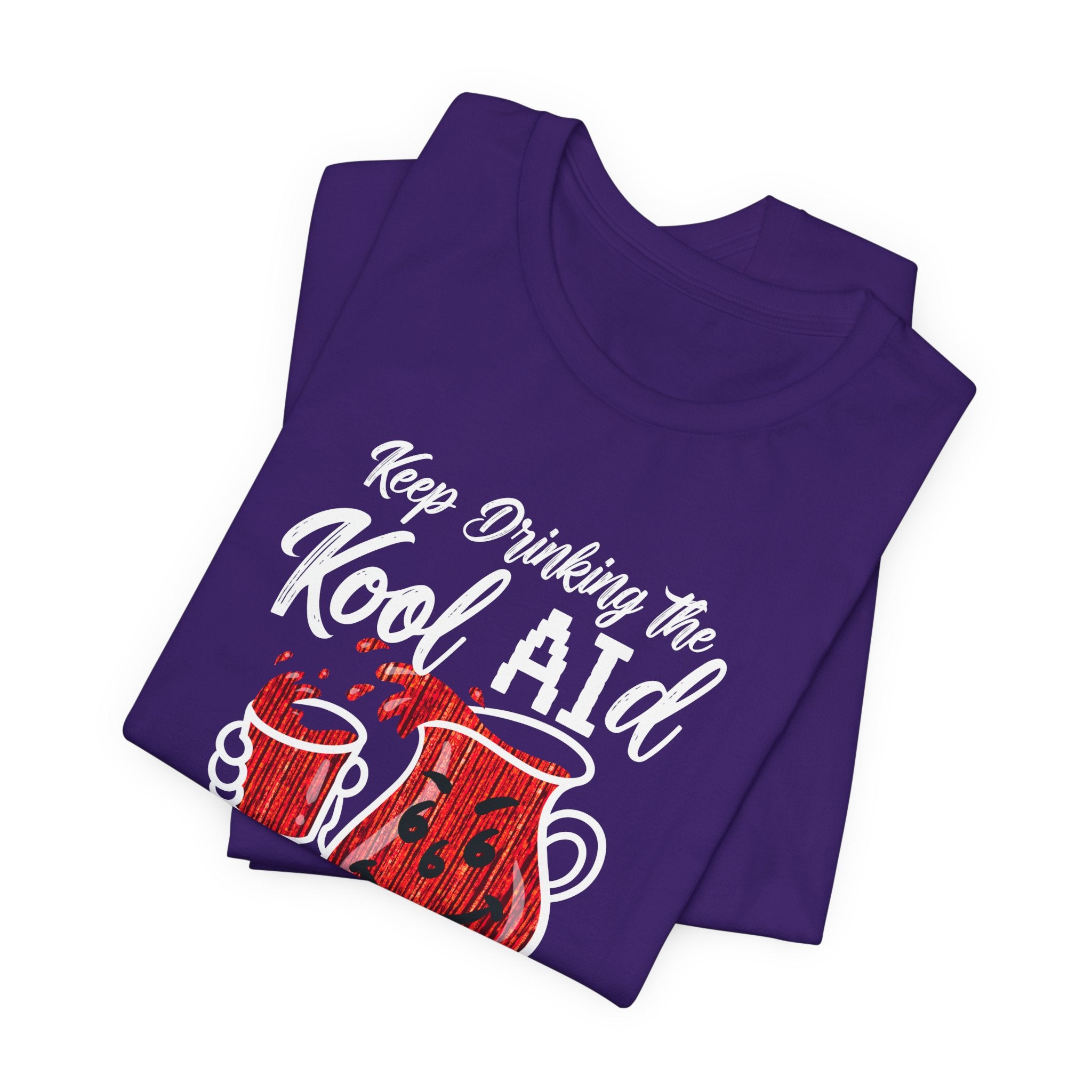 Anti AI KoolAId Unisex Short Sleeve Tee