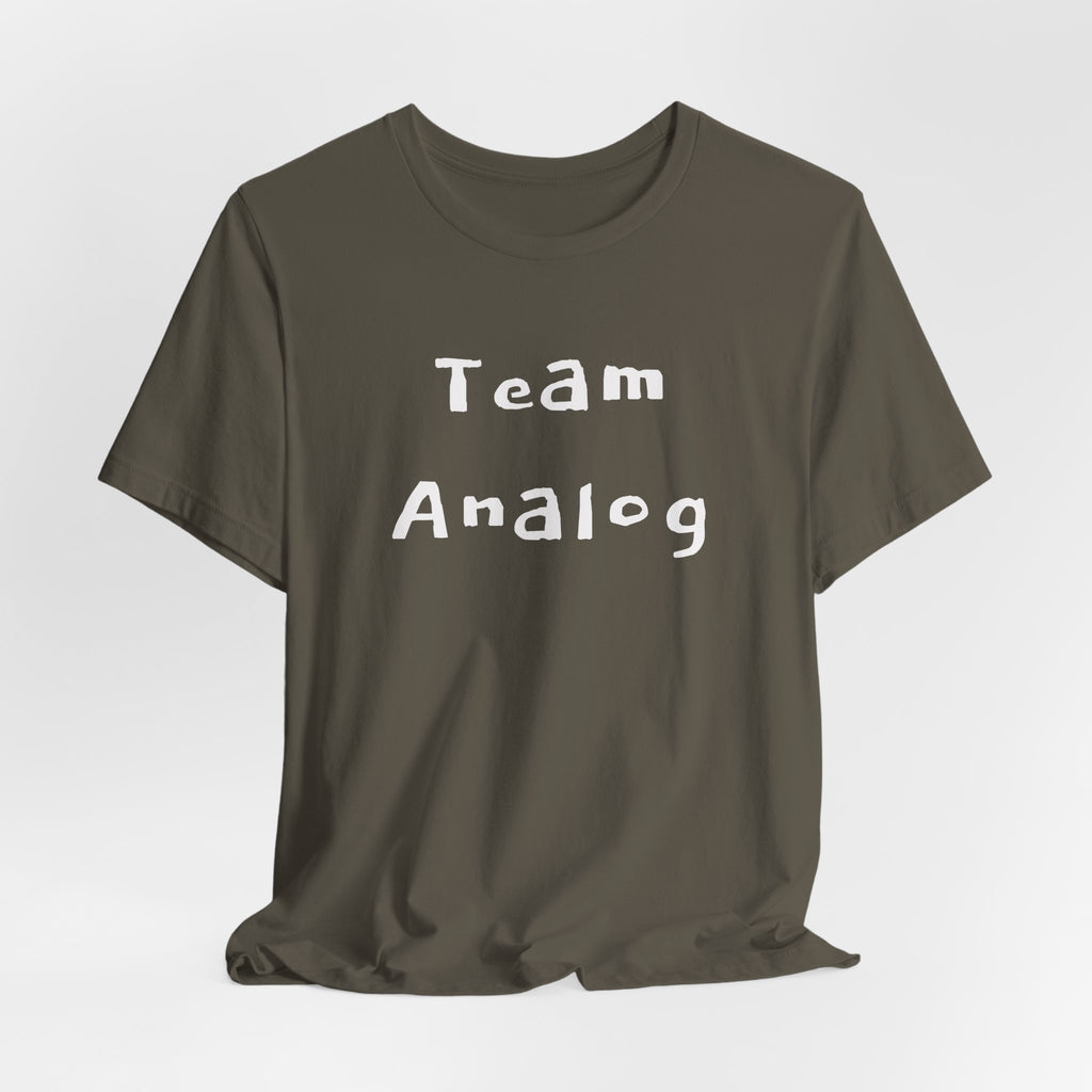Analog Unisex Jersey Short Sleeve Tee