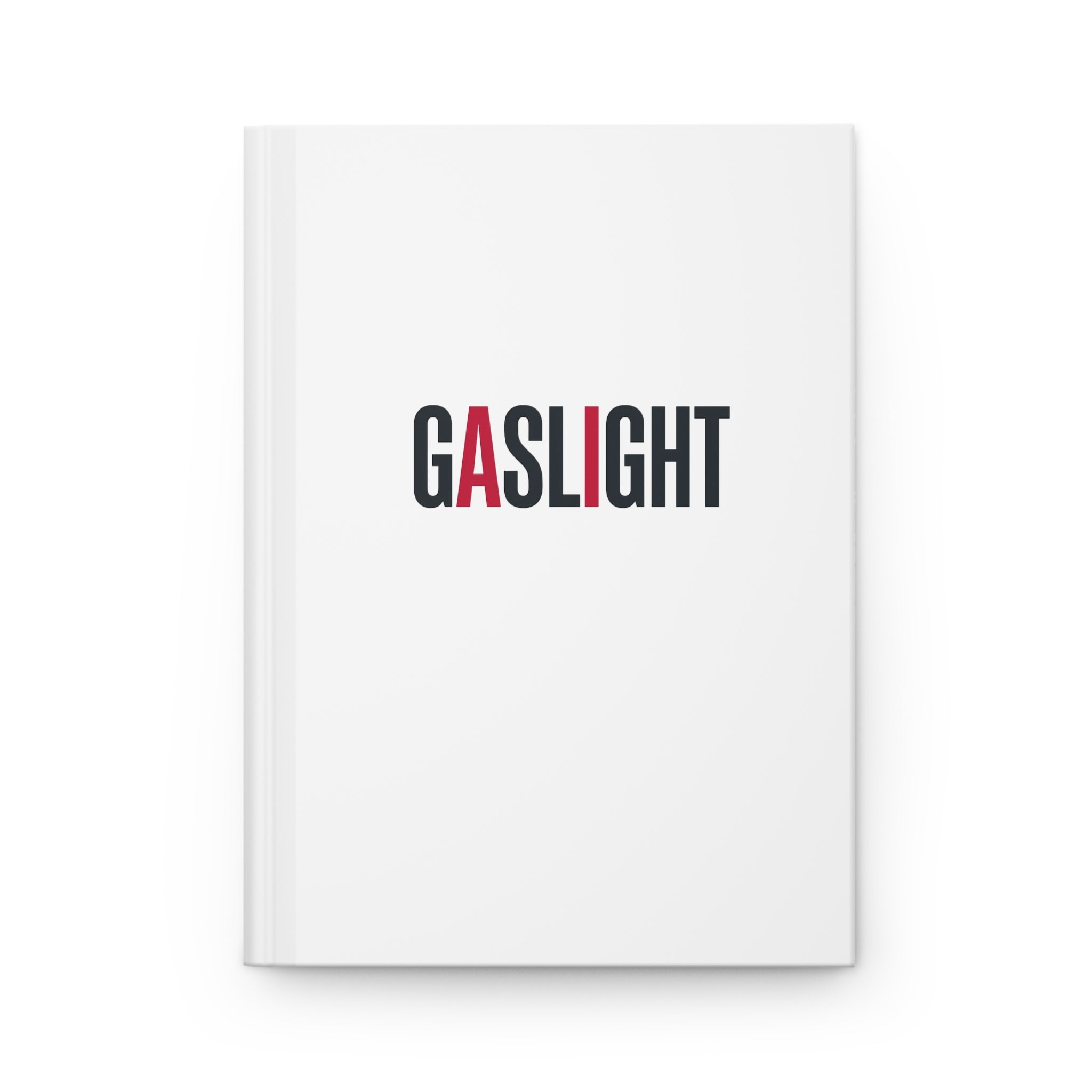 AI Gaslight Hardcover Journal Matte