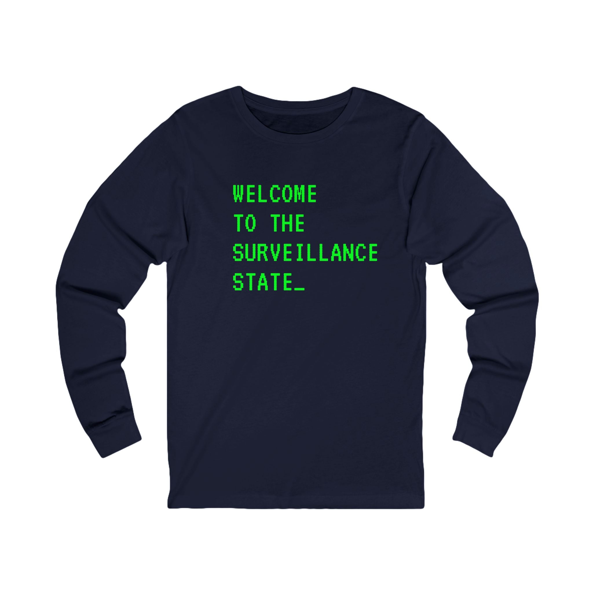 Anti AI Surveillance Long Sleeve Tee