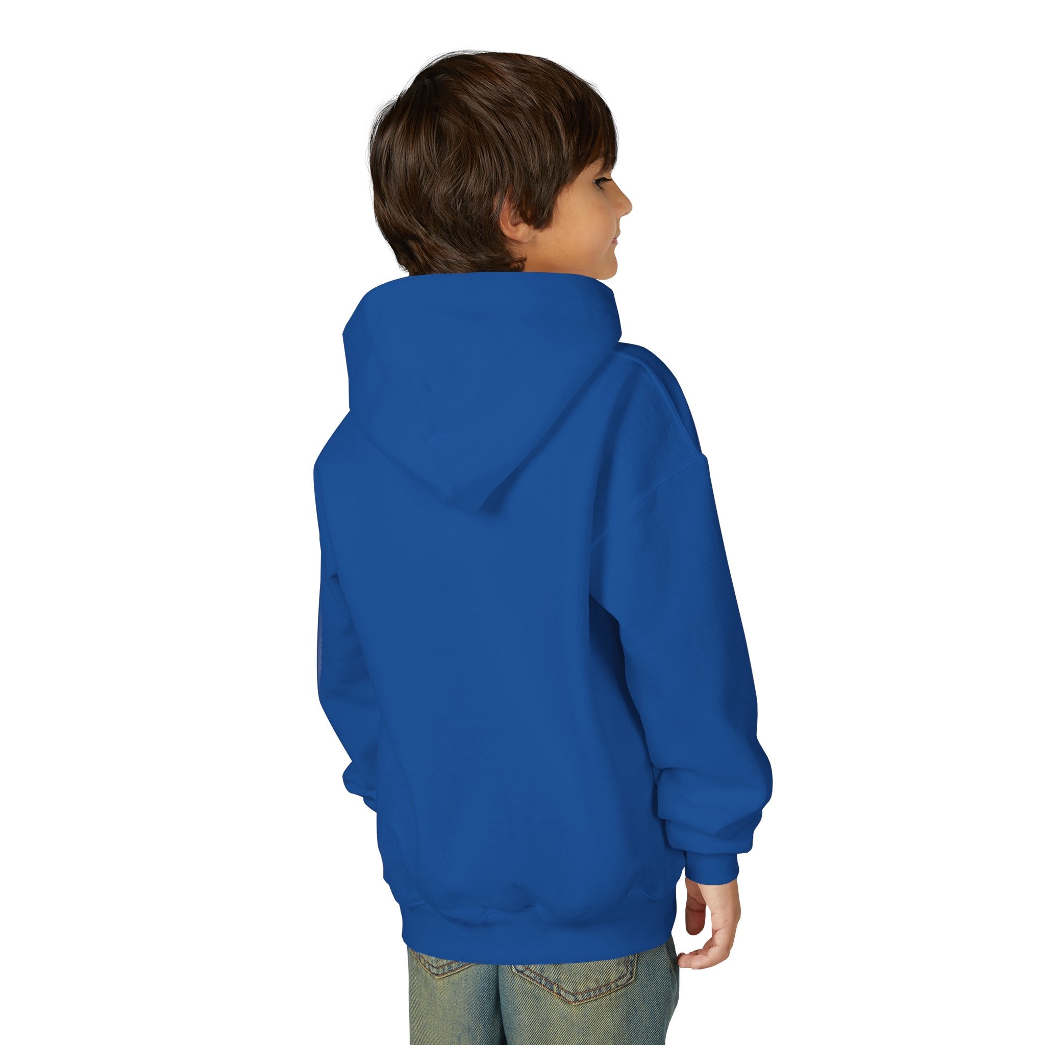 No AI Robot Youth Hooded Sweatshirt