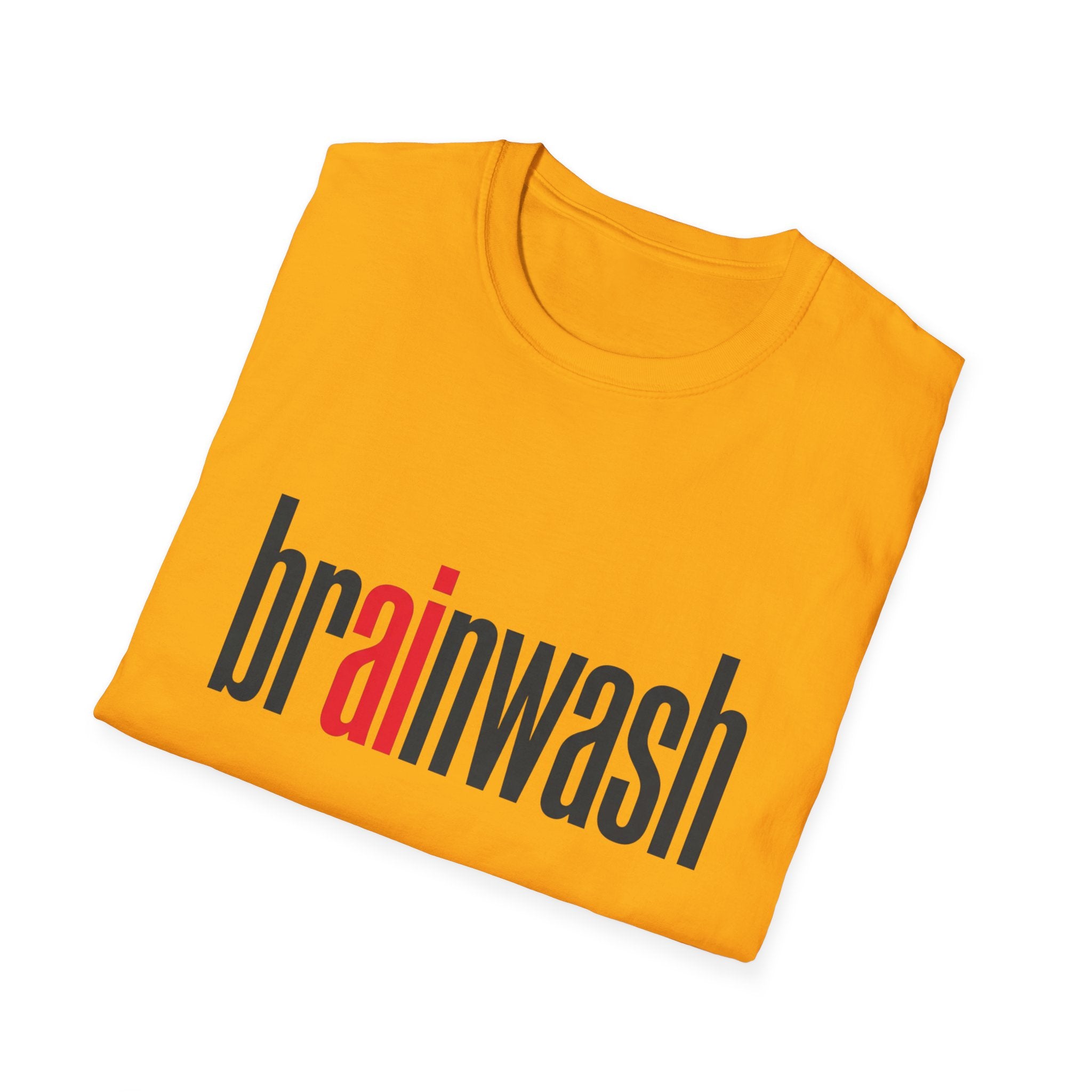 brAInwash Unisex Softstyle T-Shirt