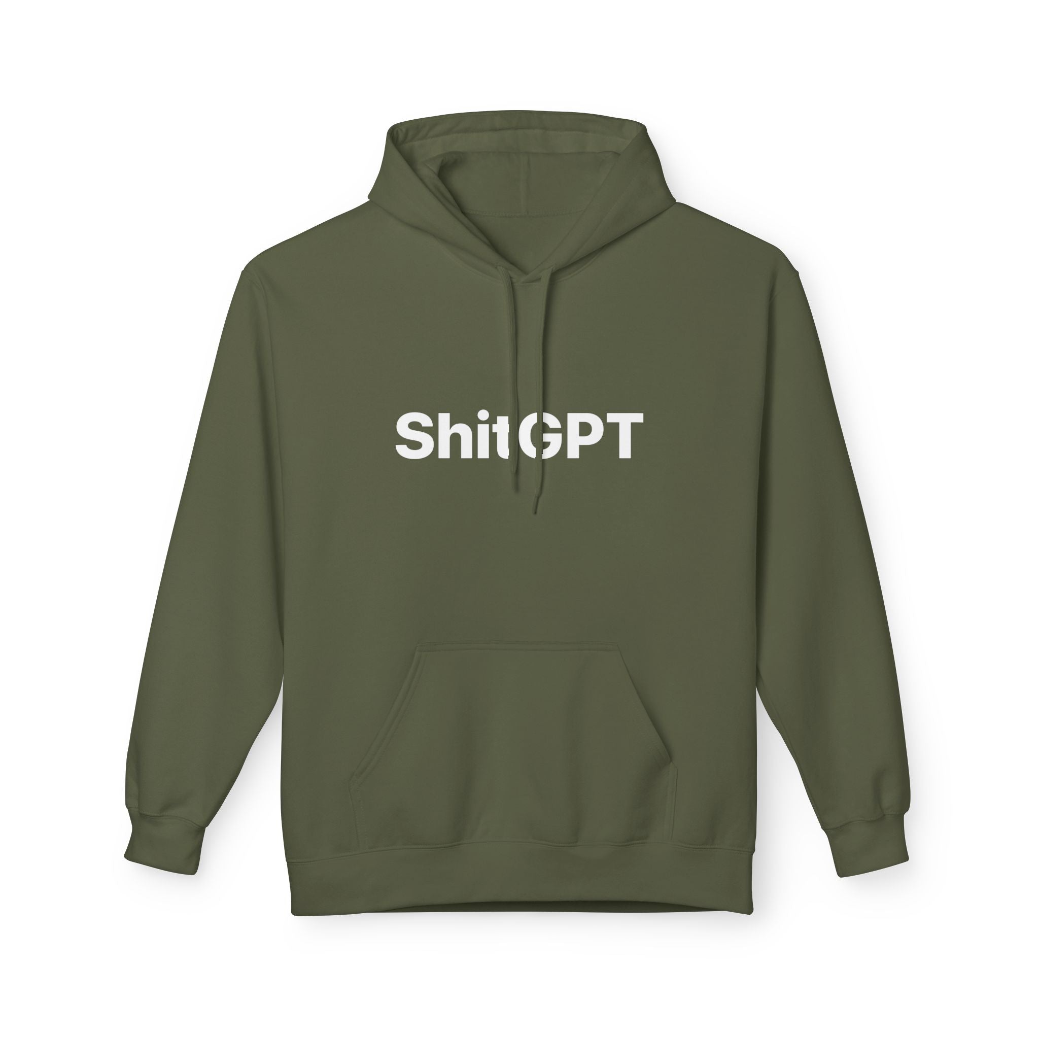 Anti AI Unisex Softstyle Fleece Hoodie