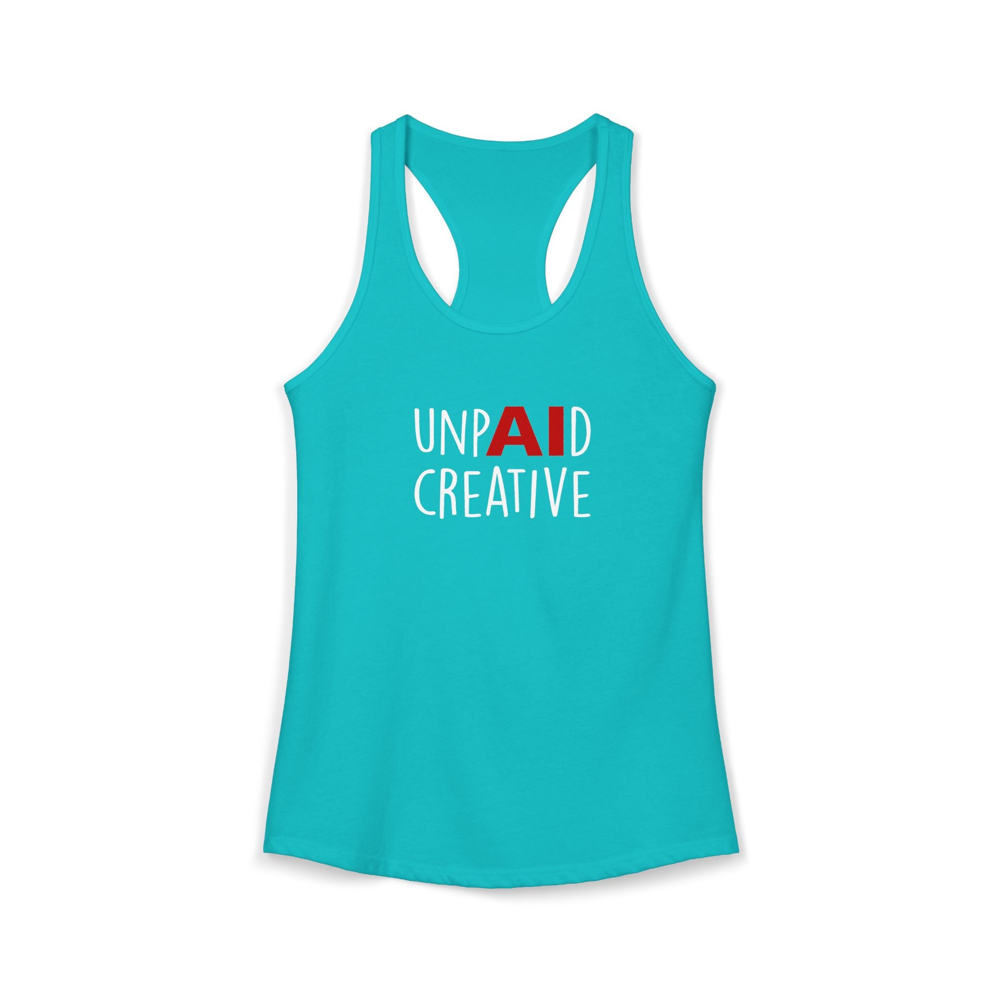 UnpAId Creative Women's Racerback Tank