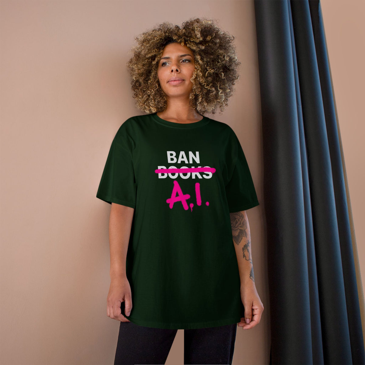 Ban AI Champion T-Shirt