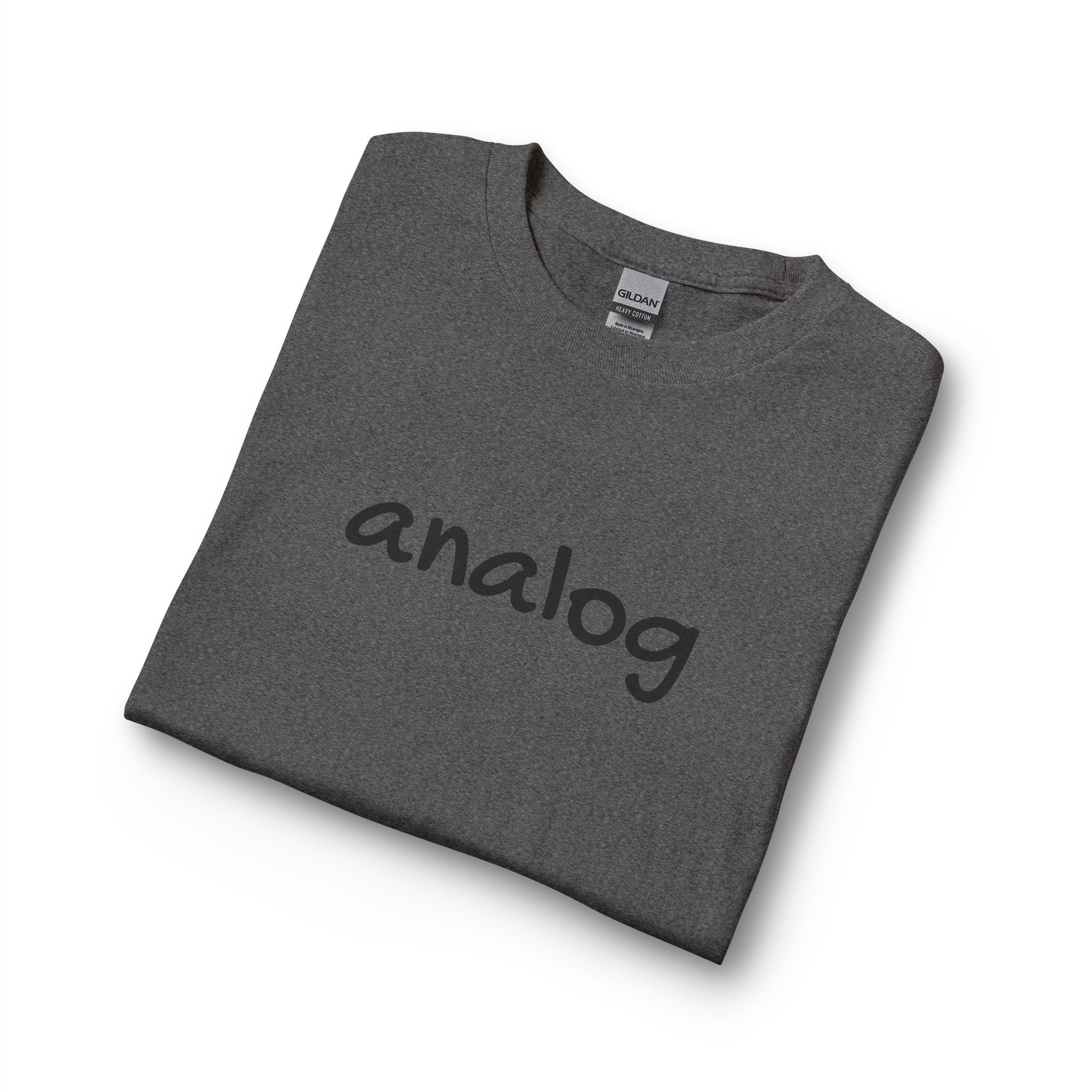 Analog Simple Unisex Long Sleeve T-Shirt