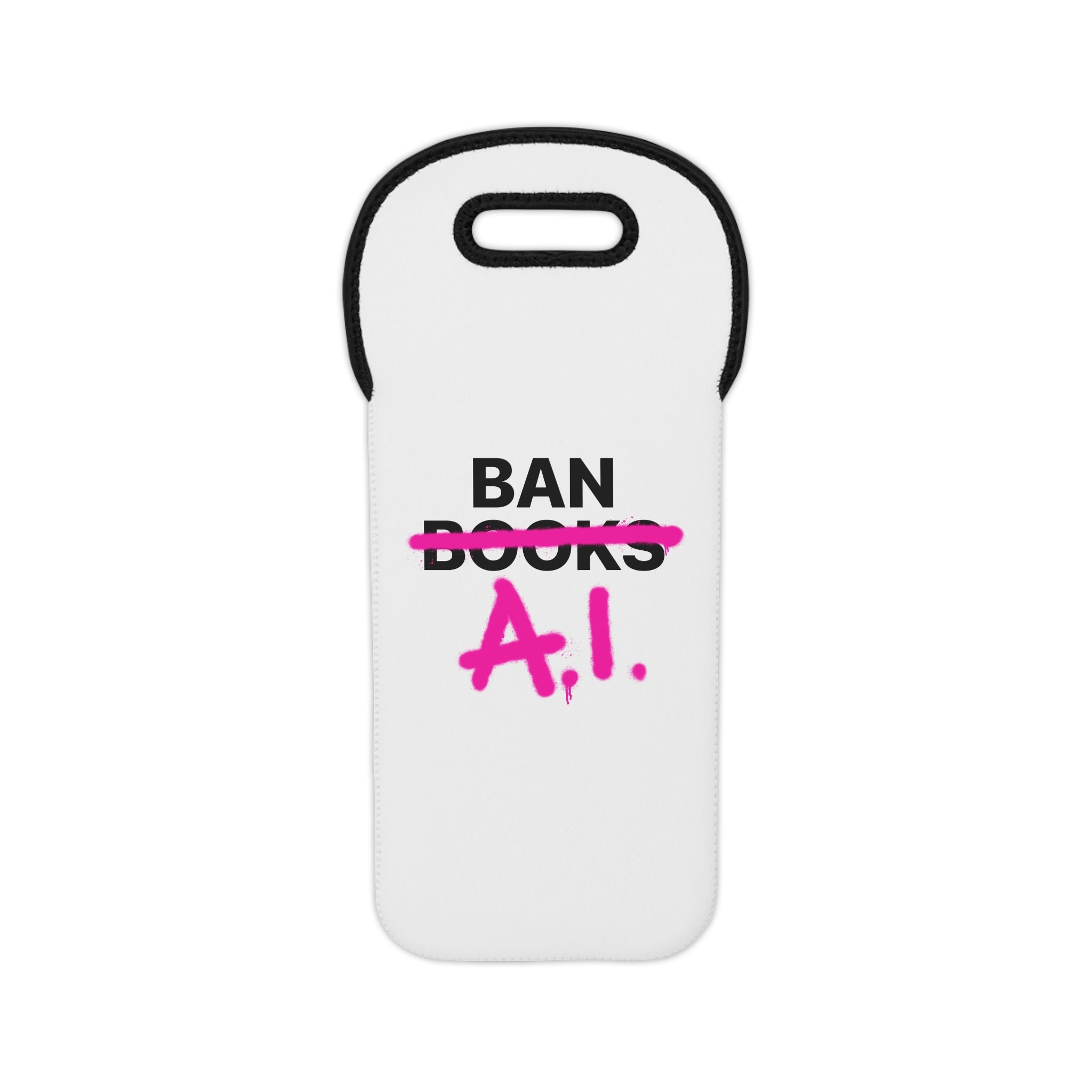 Ban AI Wine Tote Bag