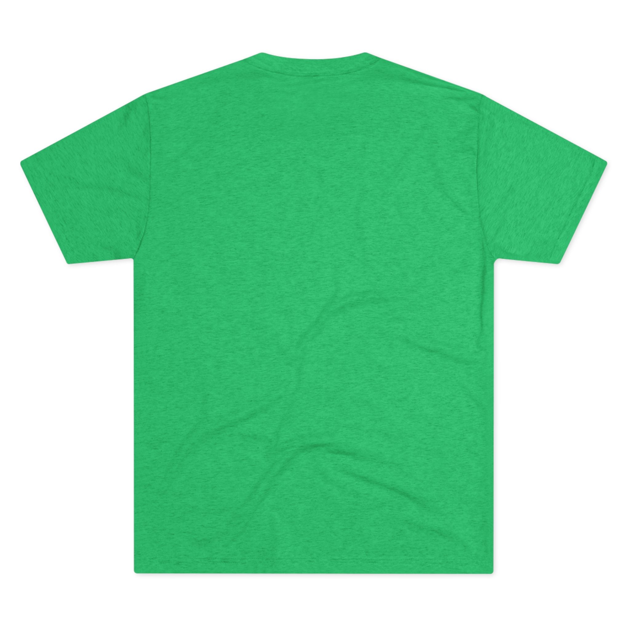 No AI Robot Unisex Tri-Blend Crew Tee