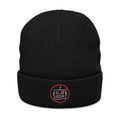 No AI Robot Ribbed Knit Beanie