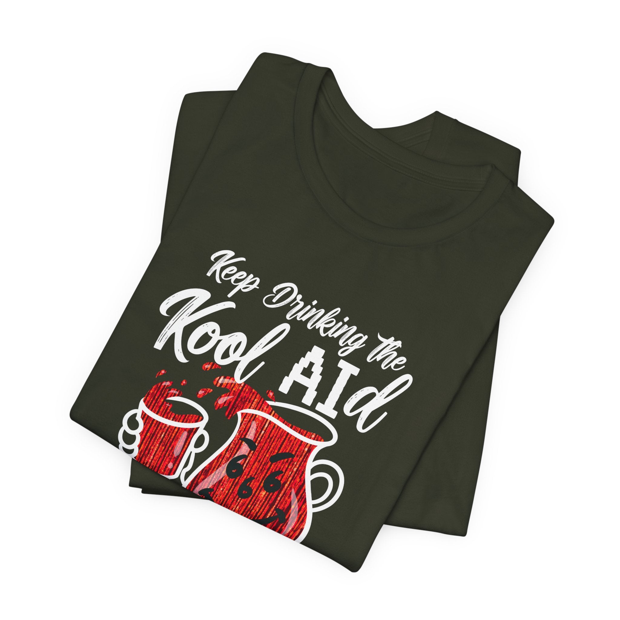 Anti AI KoolAId Unisex Short Sleeve Tee