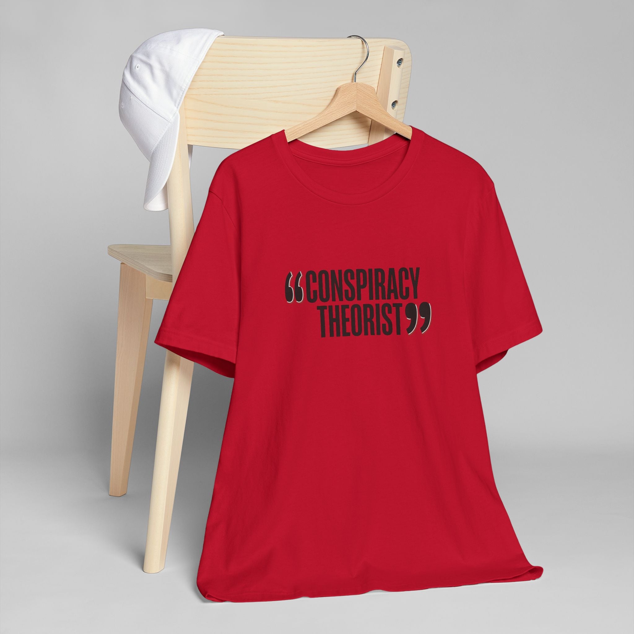 "Conspiracy Theorist" Unisex Jersey T-Shirt