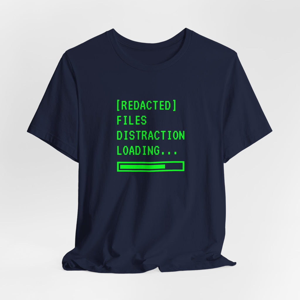 File Distraction Unisex Short Sleeve Tee