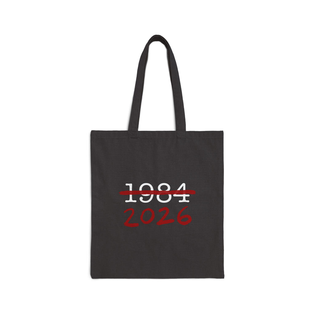 No AI Surveillance 1984 Cotton Canvas Tote Bag