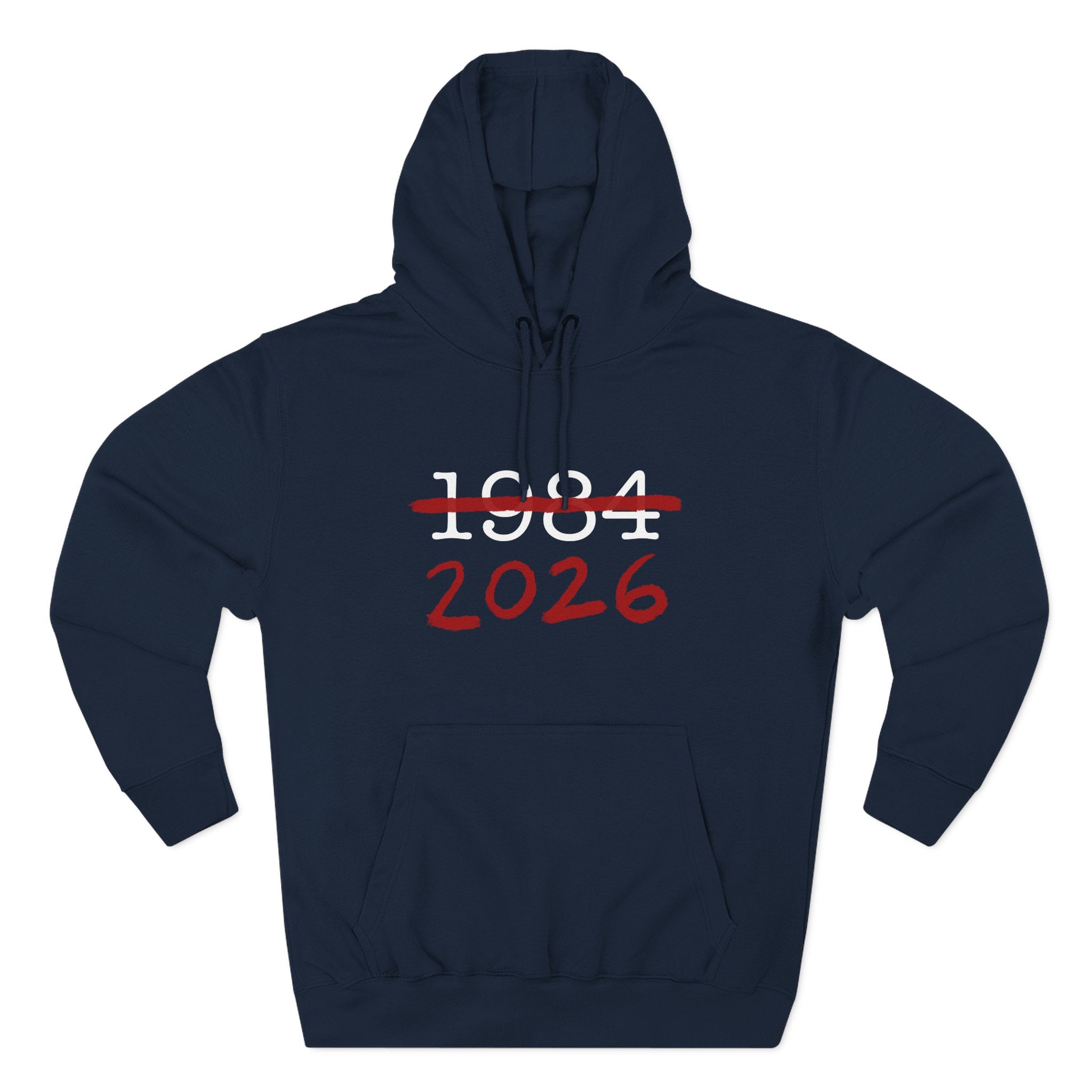 1984 2026 Three-Panel Fleece Hoodie