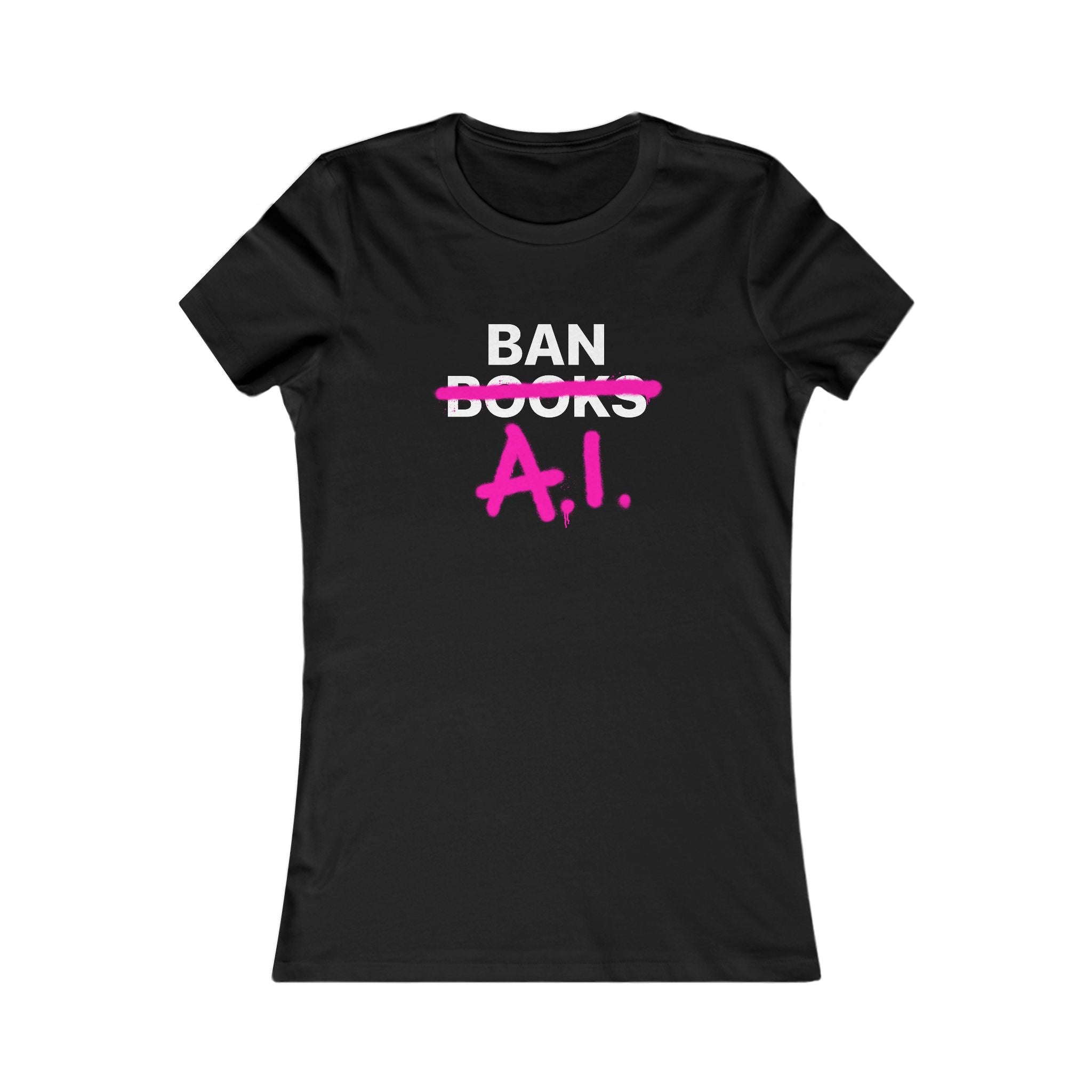 Ban AI Women's Favorite Tee