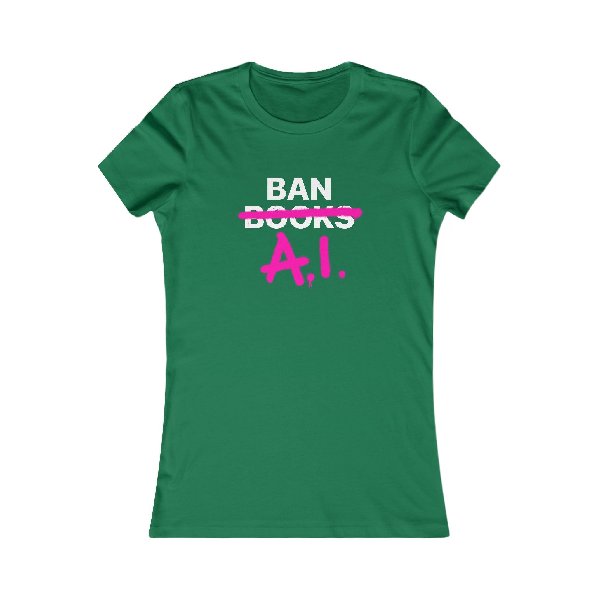 Ban AI Women's Favorite Tee