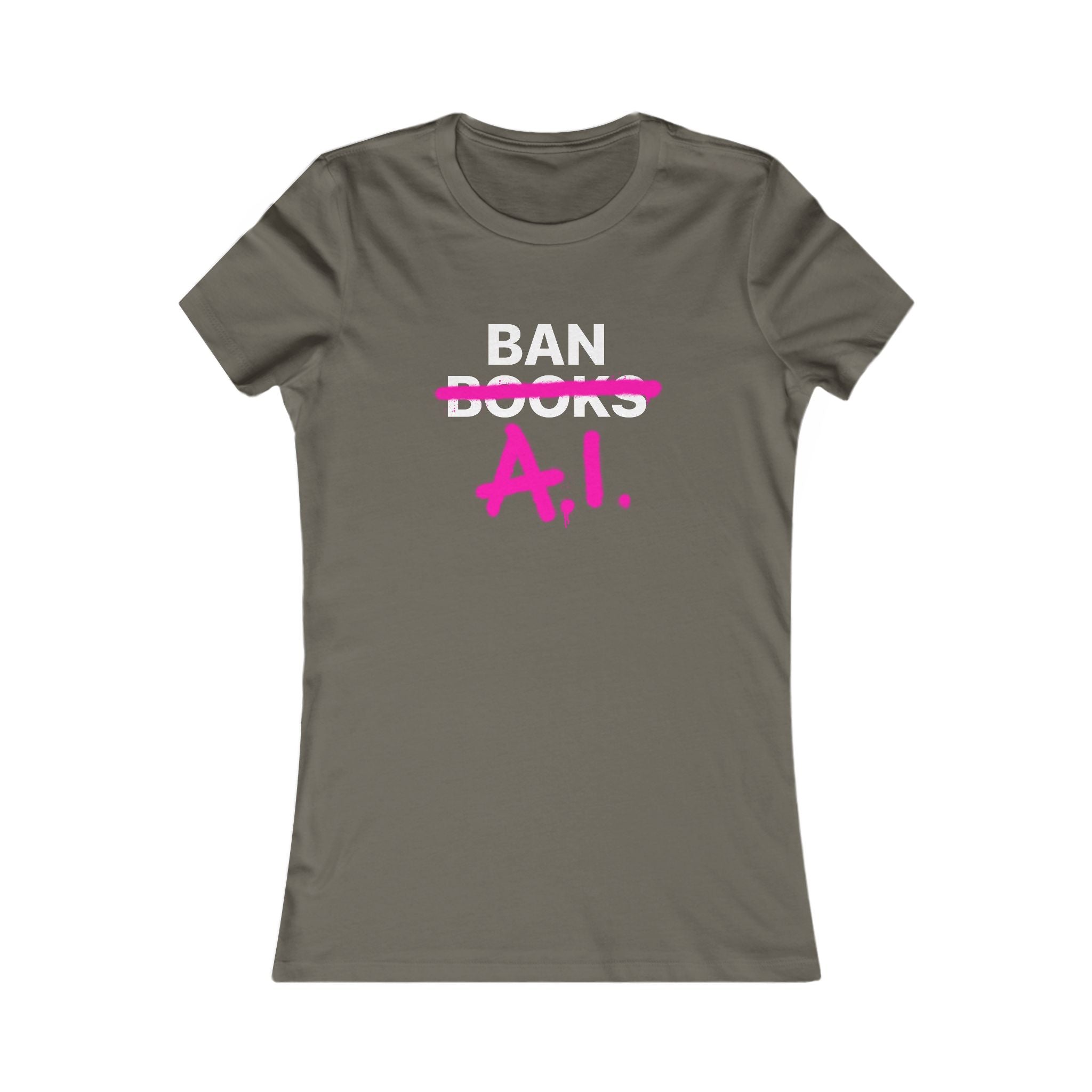 Ban AI Women's Favorite Tee