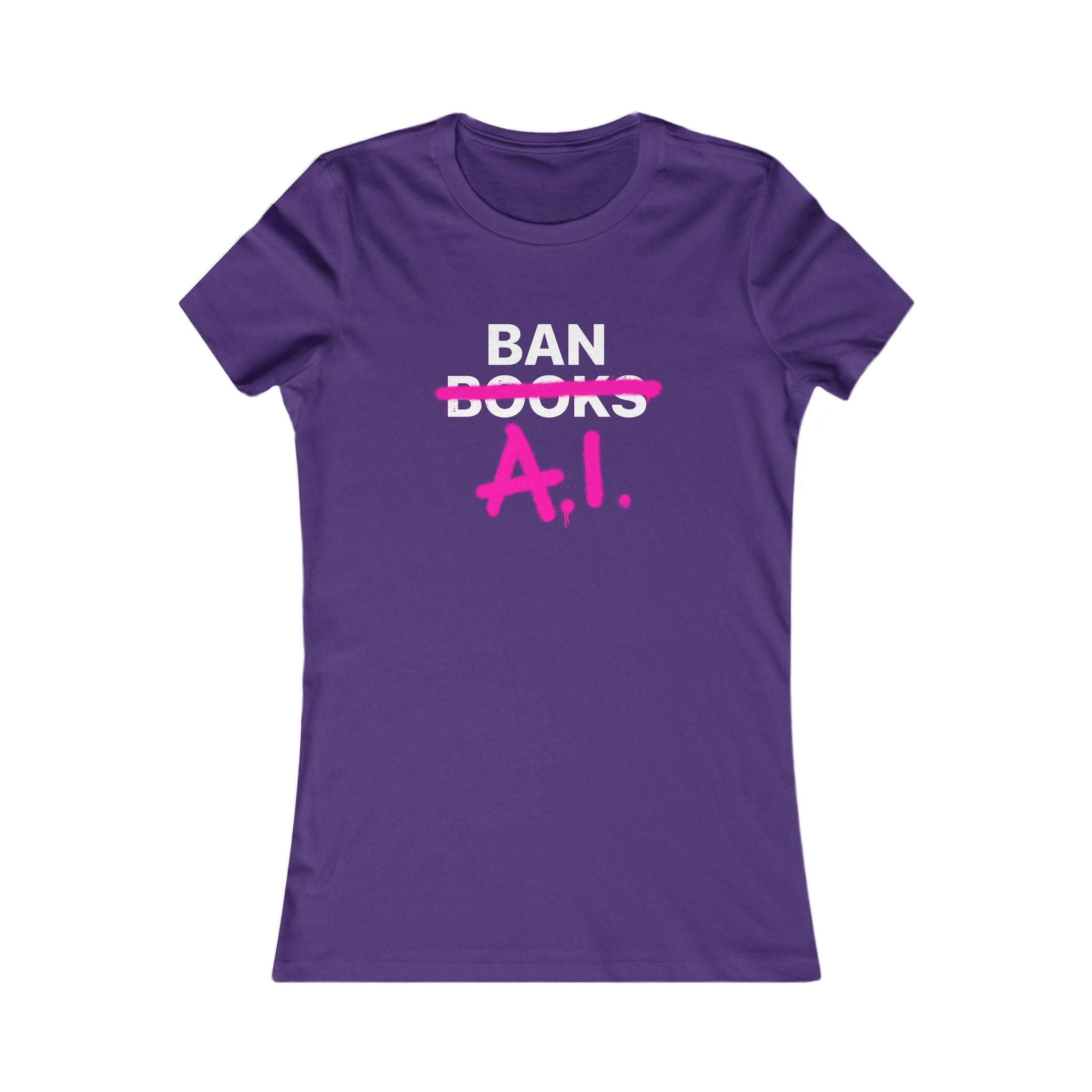 Ban AI Women's Favorite Tee