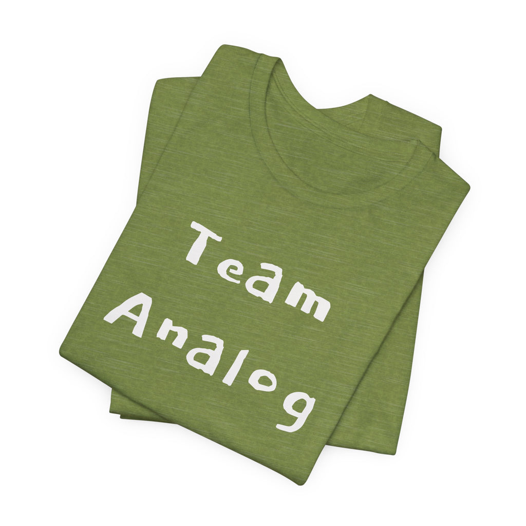 Analog Unisex Jersey Short Sleeve Tee
