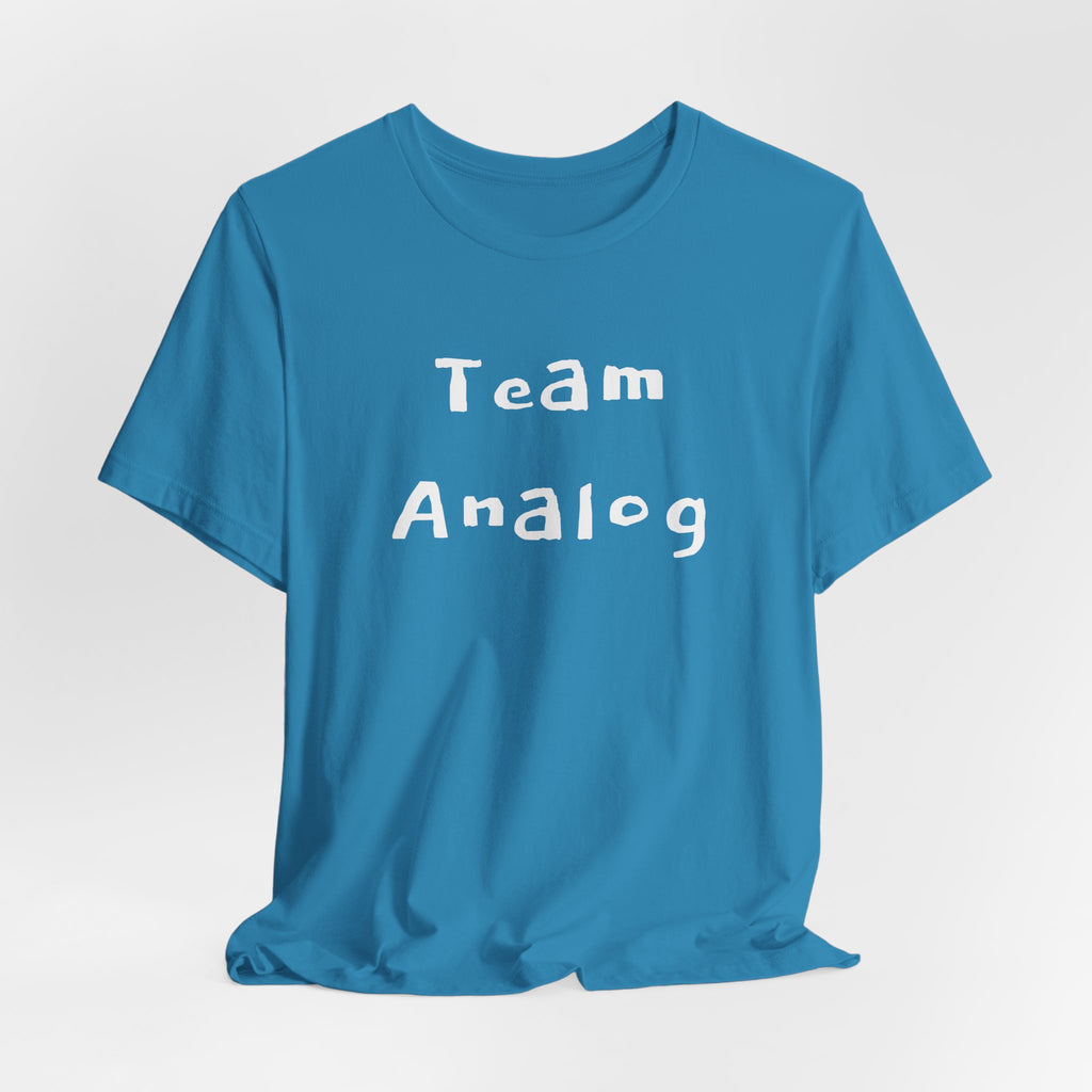 Analog Unisex Jersey Short Sleeve Tee