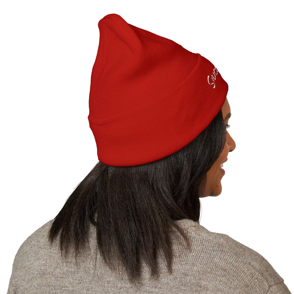 Silicon Sallie Classic Cuffed Beanie (Embroidered)