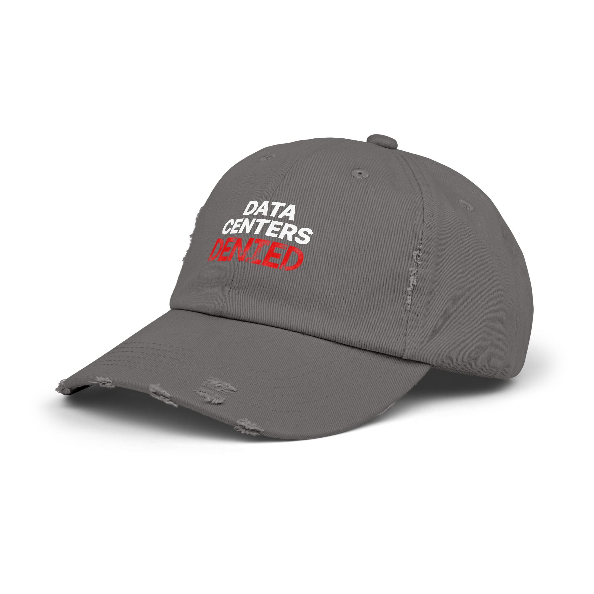 Data Center Denied Unisex Distressed Cap