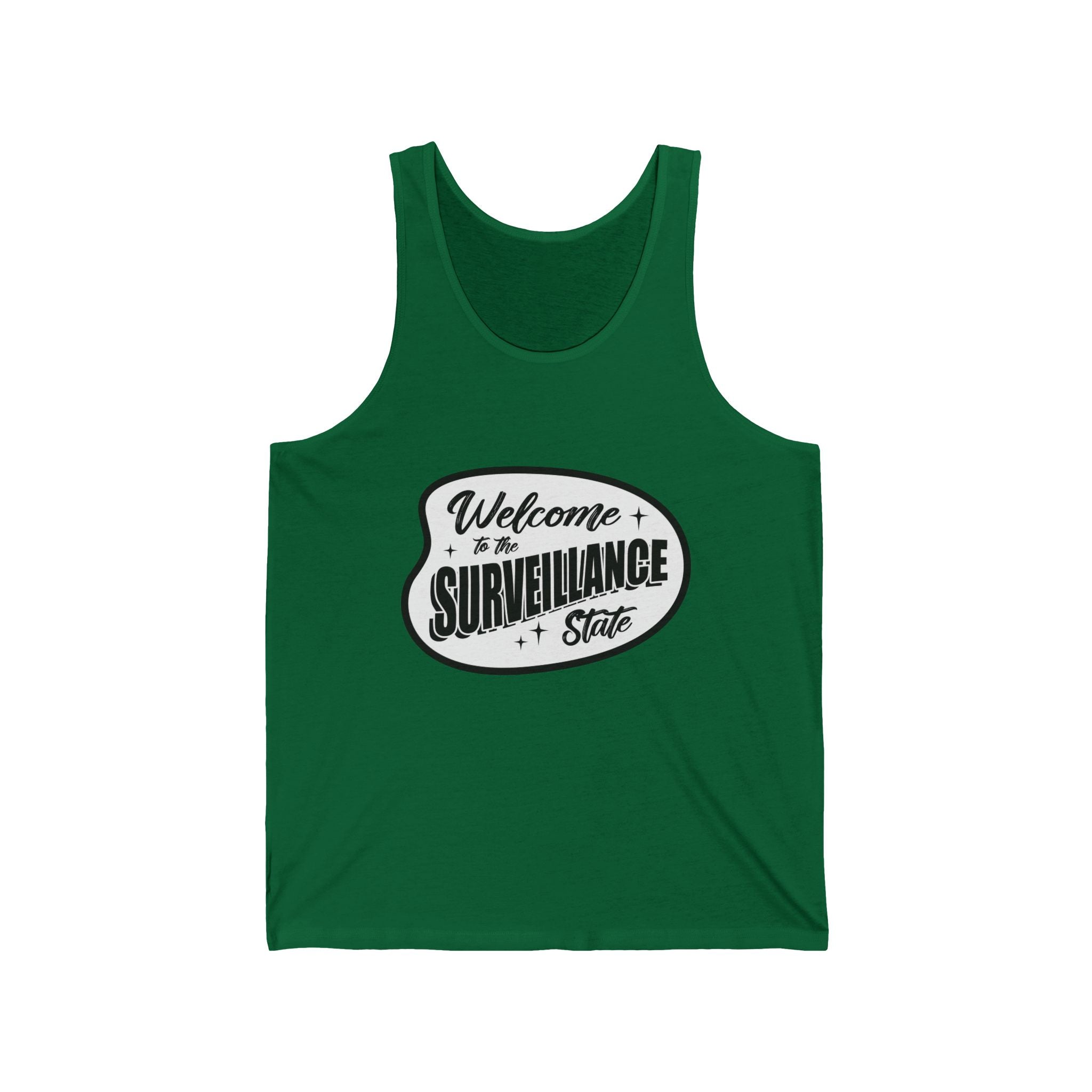 Anti Surveillance Unisex Jersey Tank