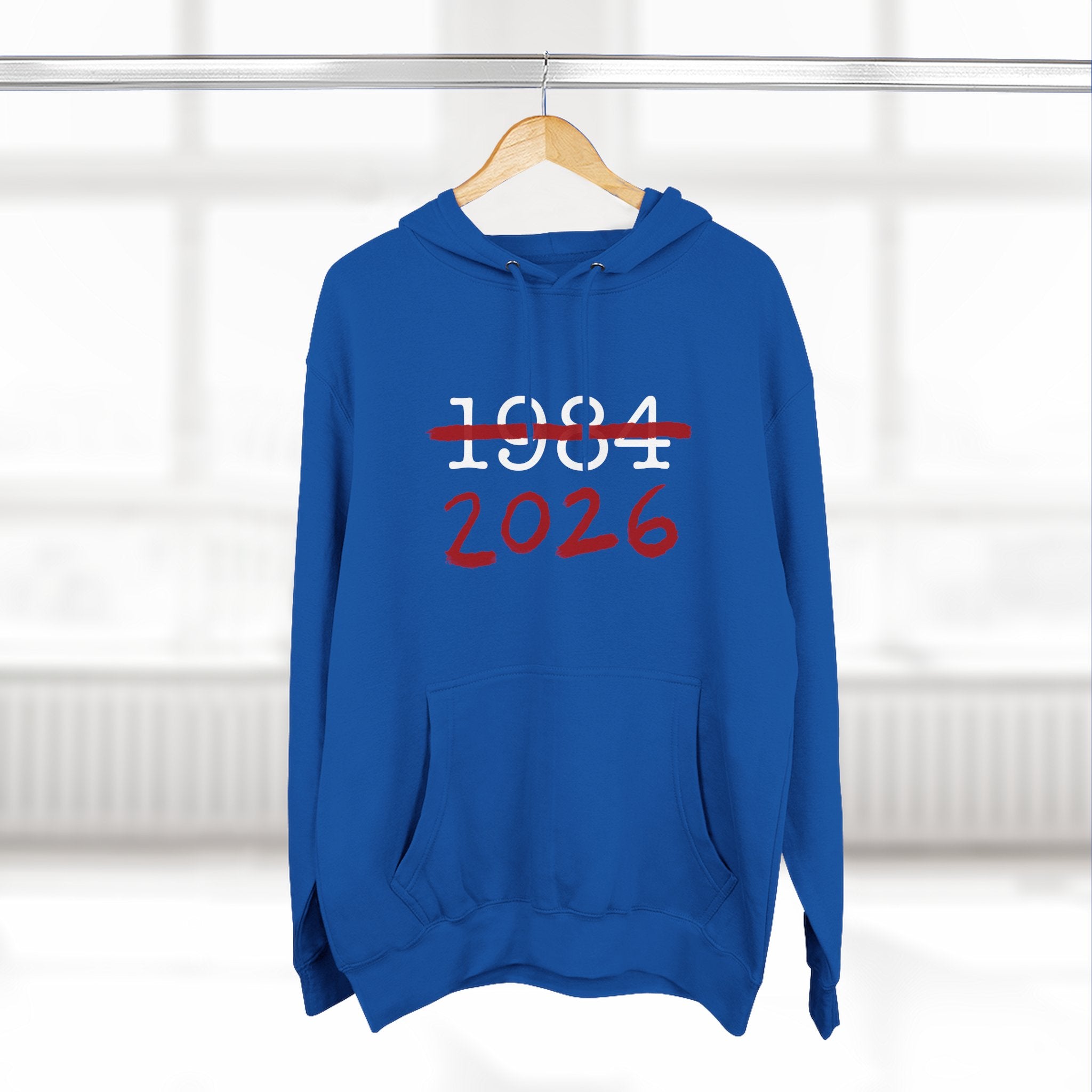 1984 2026 Three-Panel Fleece Hoodie