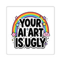 Ugly AI Square Stickers