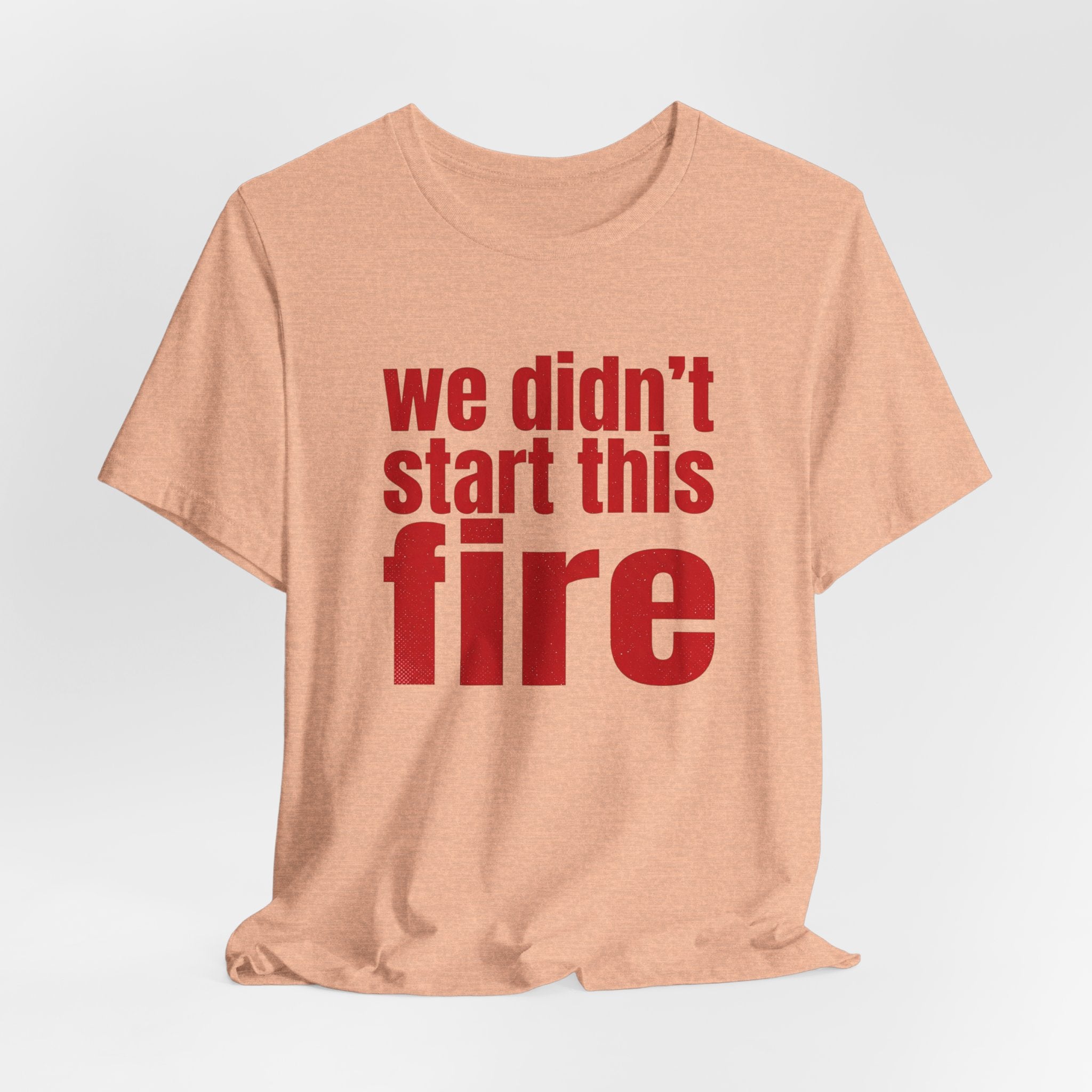 Anti Big Tech Fire Unisex Short Sleeve Tee