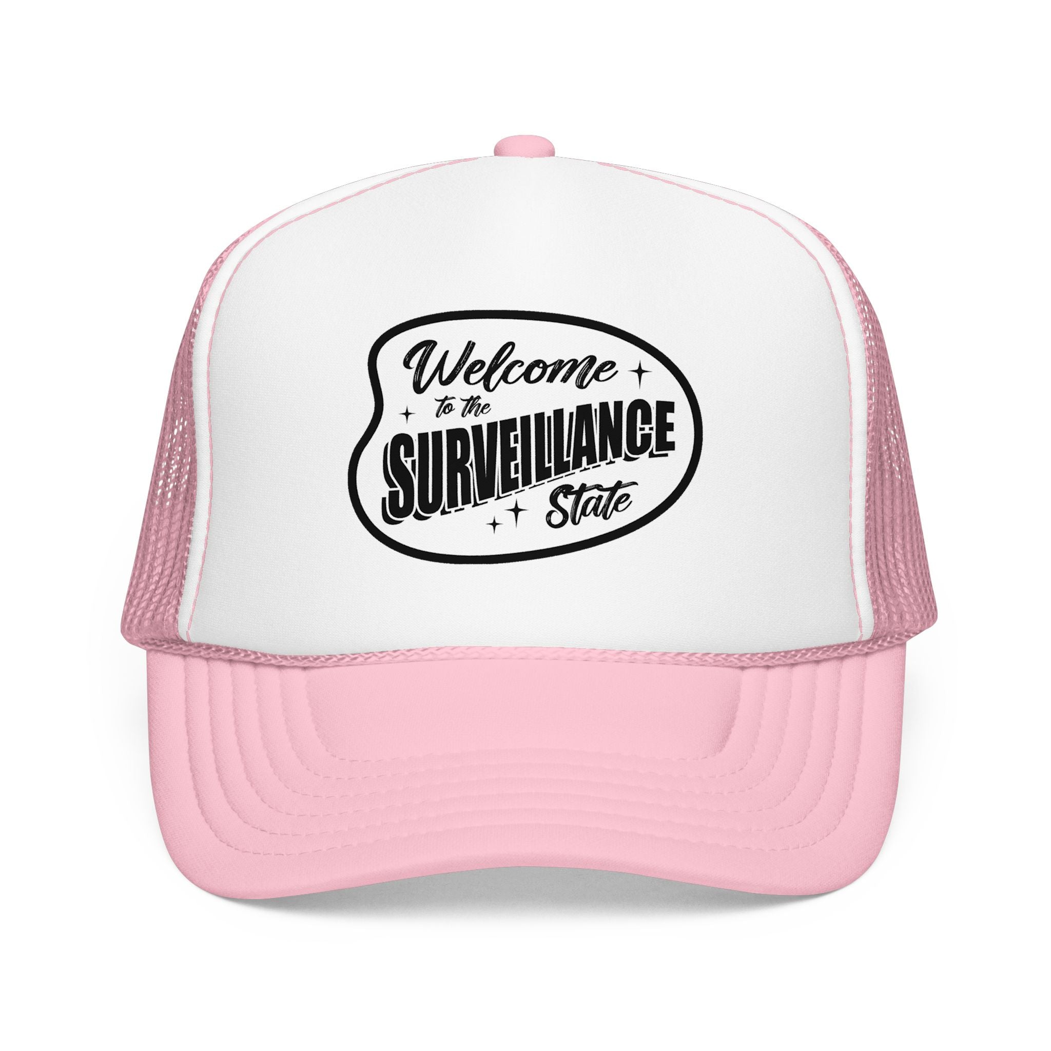Anti AI Surveillance Foam Trucker Hat