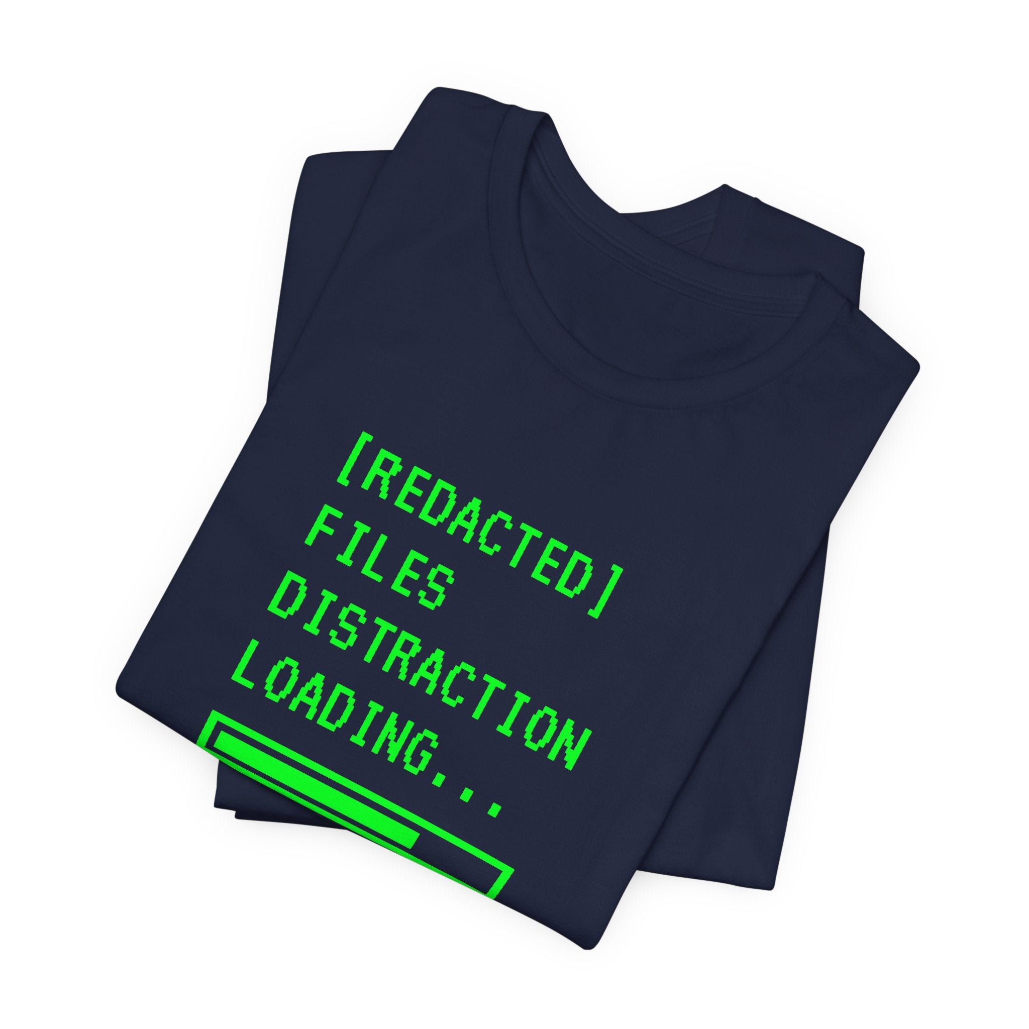 File Distraction Unisex Short Sleeve Tee