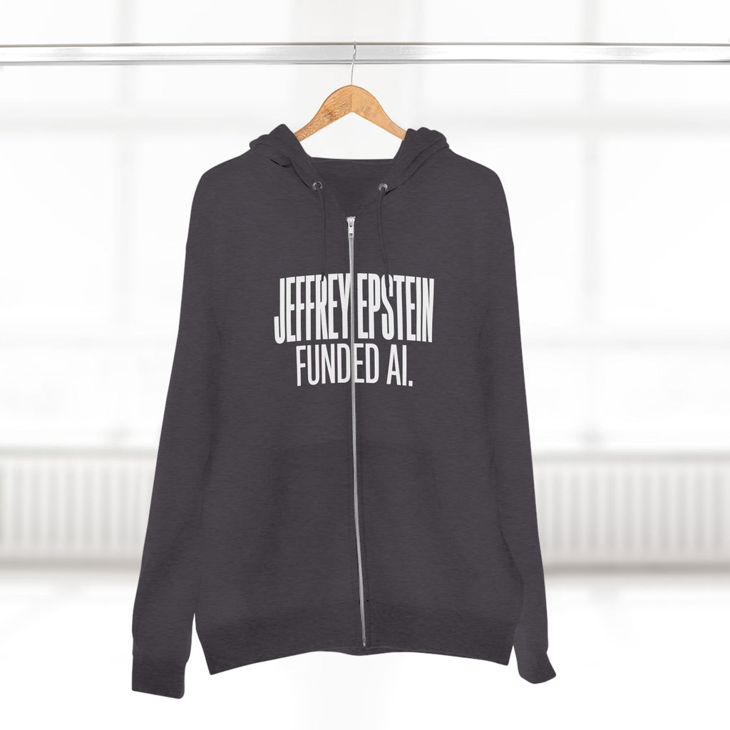Epstein AI Unisex Zip Hoodie