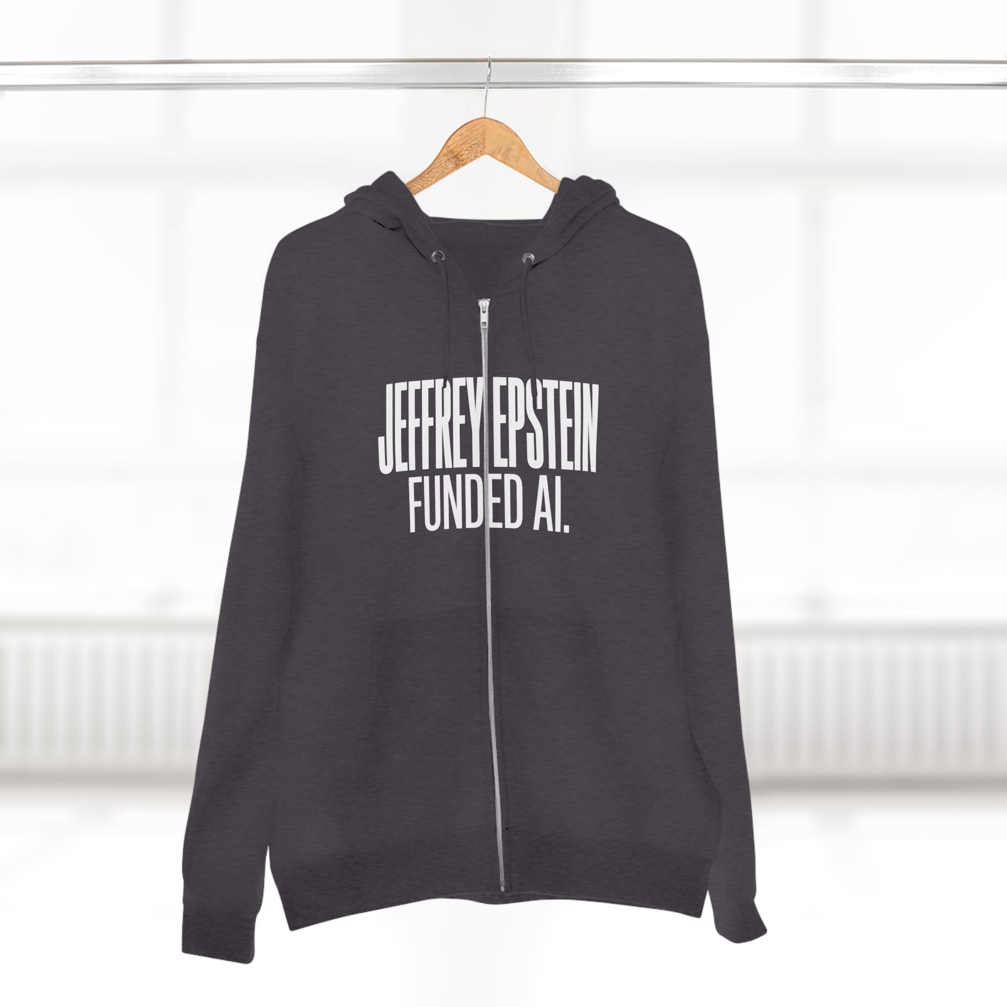 Epstein AI Unisex Zip Hoodie