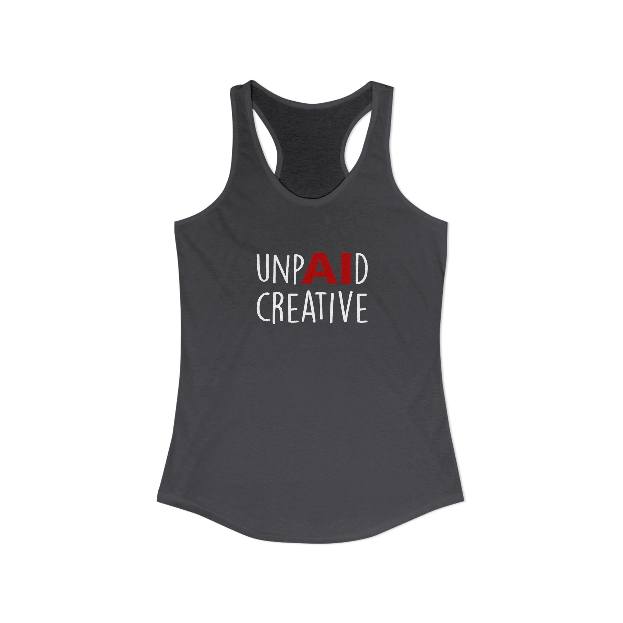 UnpAId Creative Women's Racerback Tank