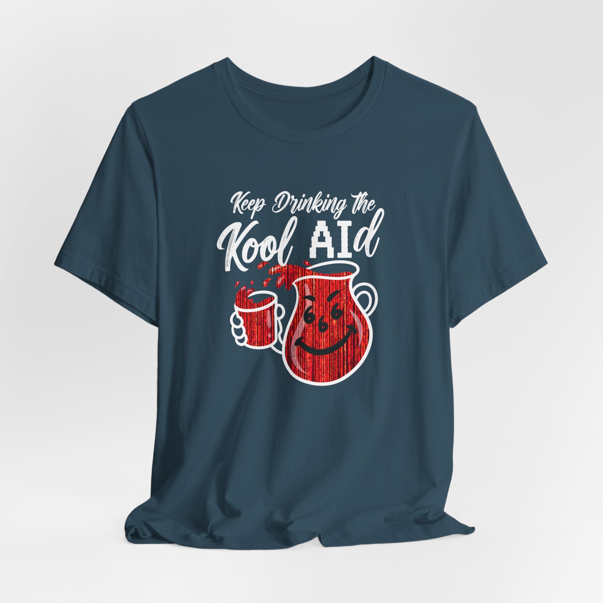 Anti AI KoolAId Unisex Short Sleeve Tee