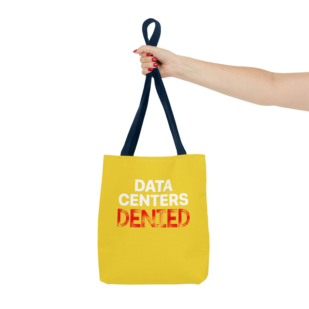 No Data Centers Tote Bag (AOP)