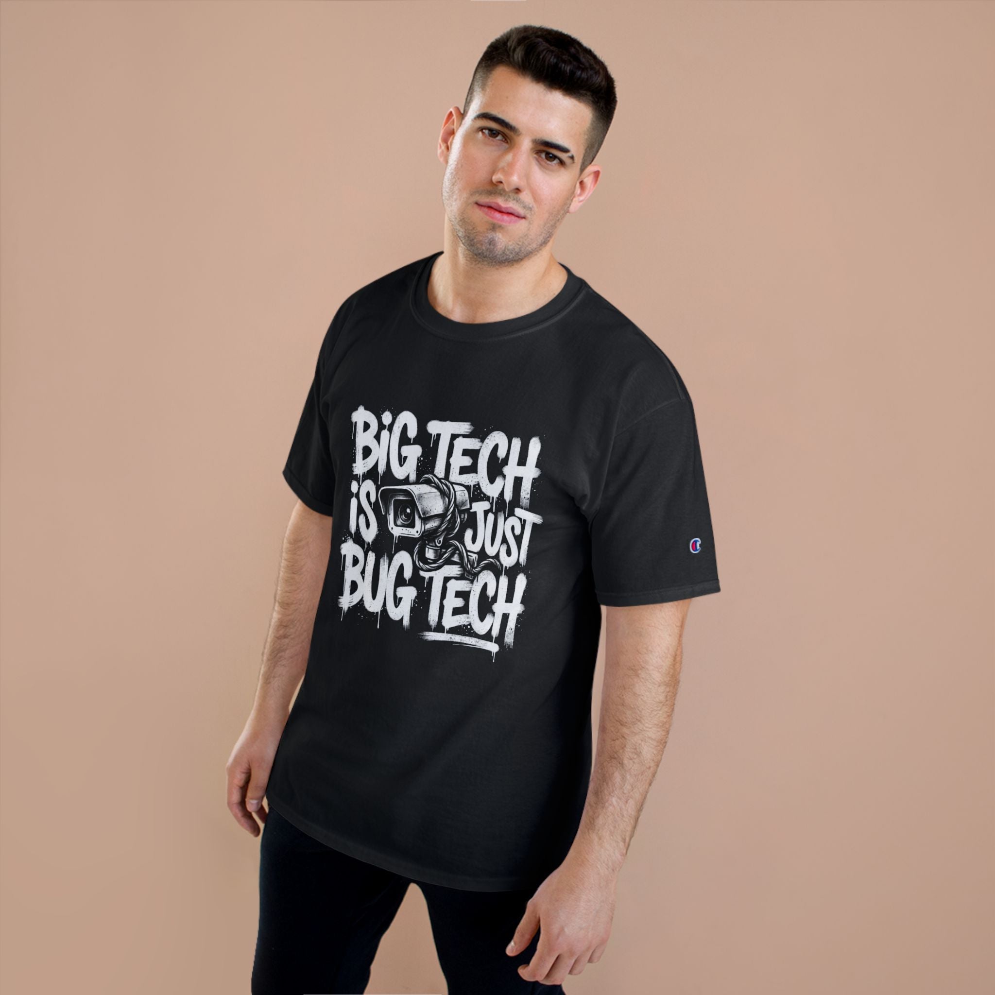 Big Tech Spy Surveillance Champion T-Shirt