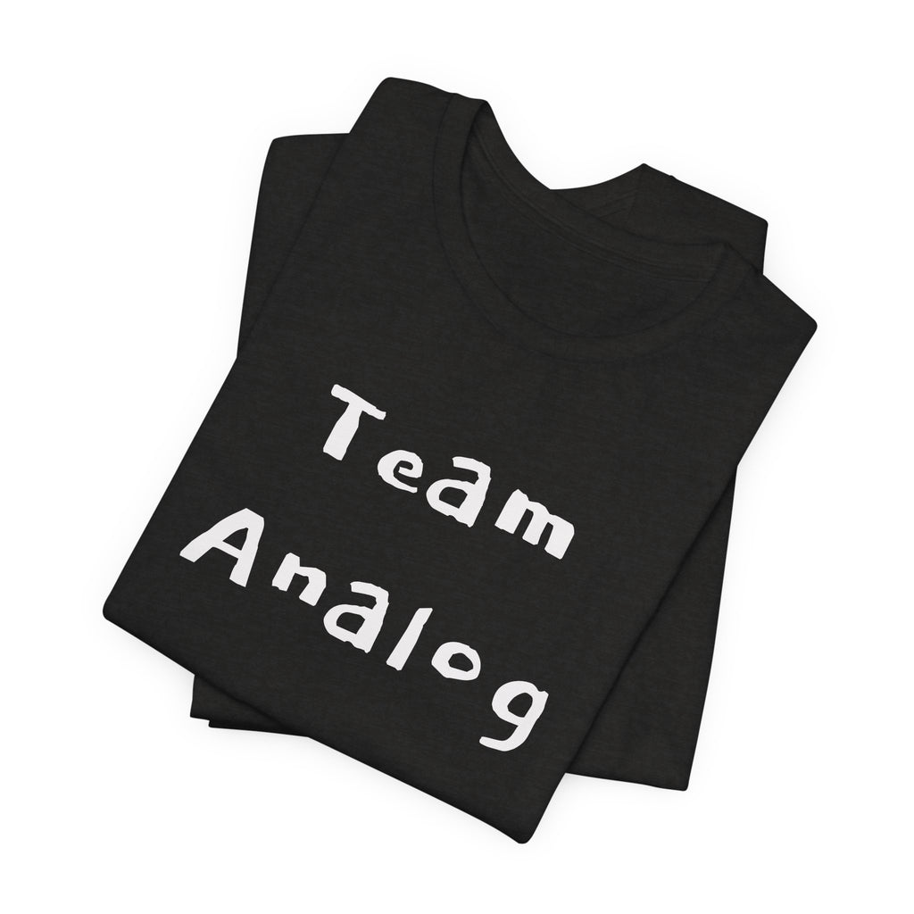 Analog Unisex Jersey Short Sleeve Tee