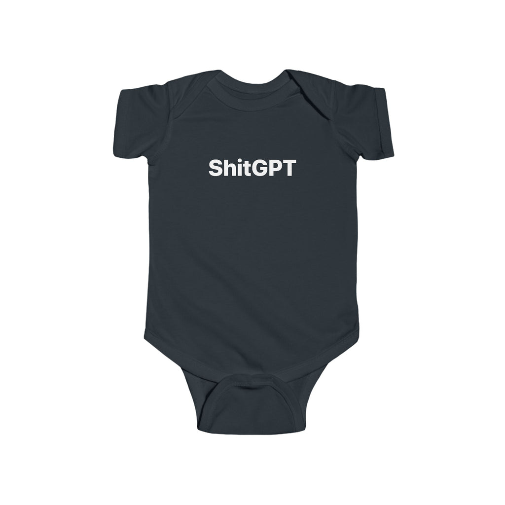 ShitGPT Infant Jersey Bodysuit Onesie