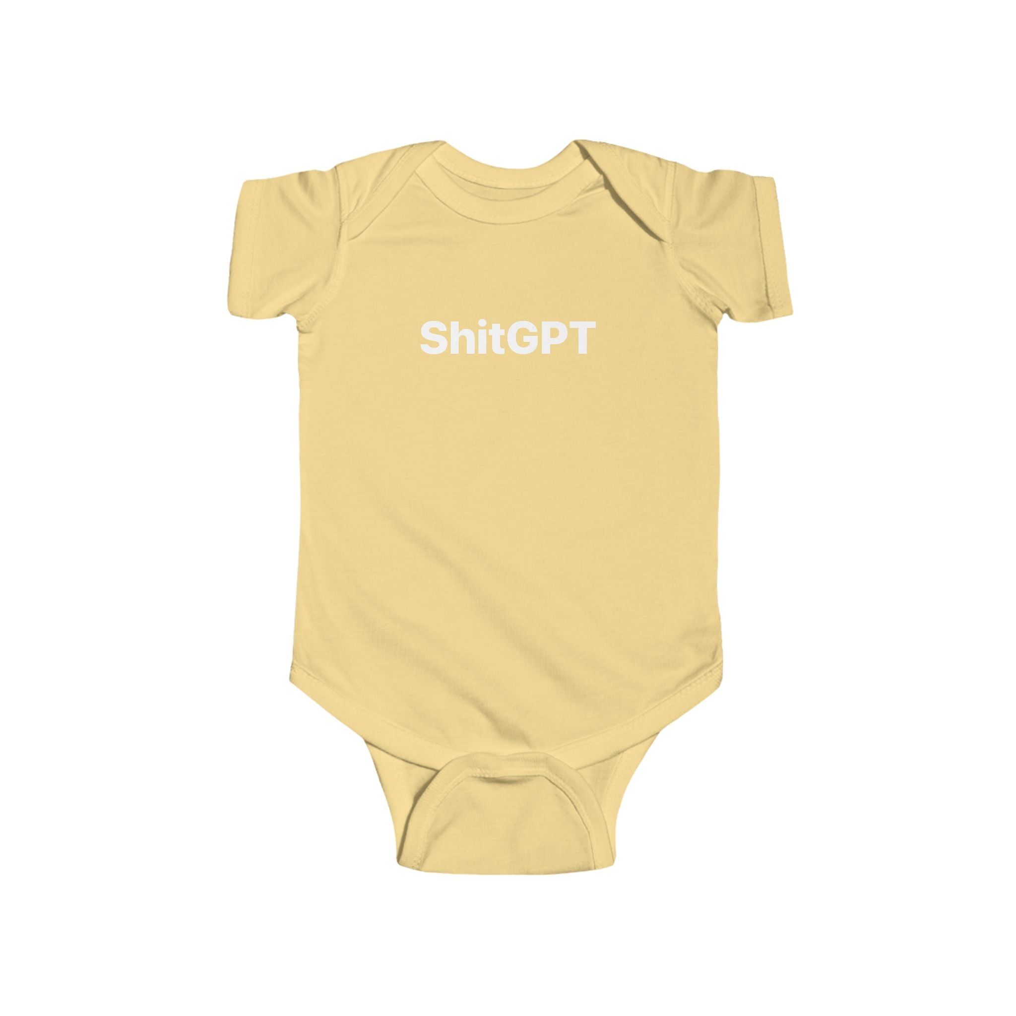 ShitGPT Infant Jersey Bodysuit Onesie