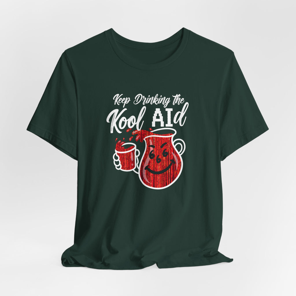 Anti AI KoolAId Unisex Short Sleeve Tee