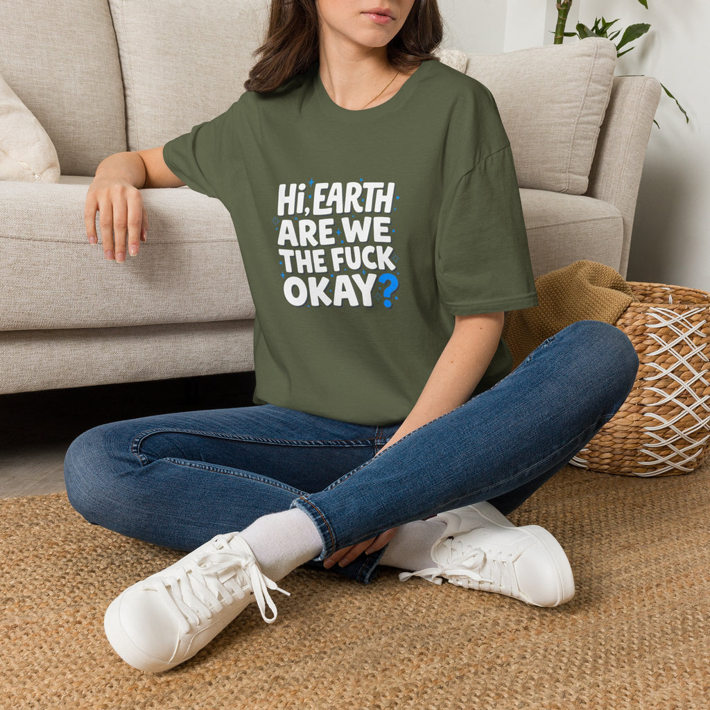 Are We OK Unisex Softstyle T-Shirt