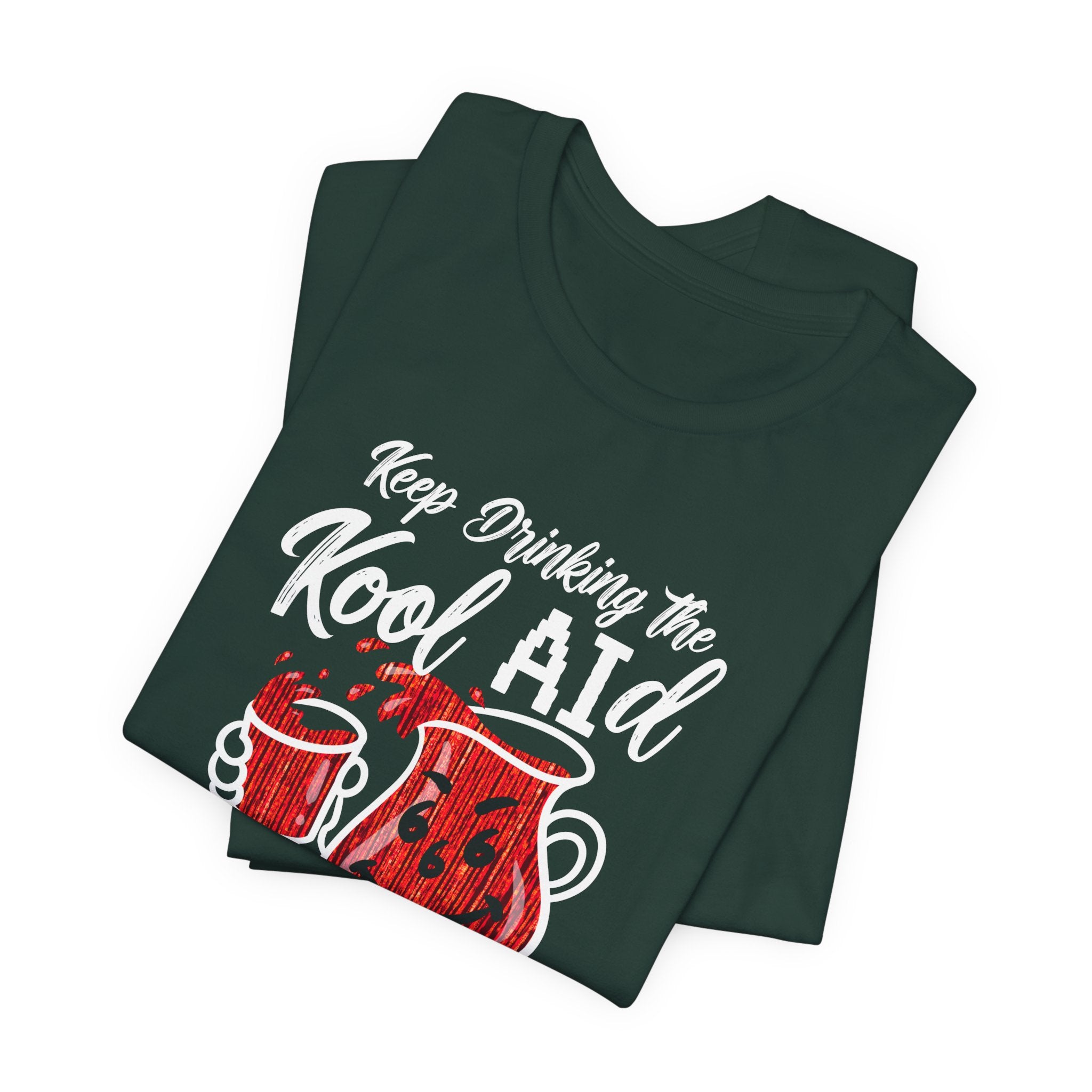 Anti AI KoolAId Unisex Short Sleeve Tee
