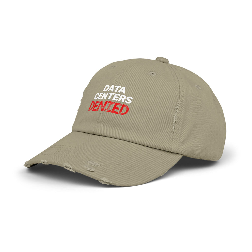 Data Center Denied Unisex Distressed Cap