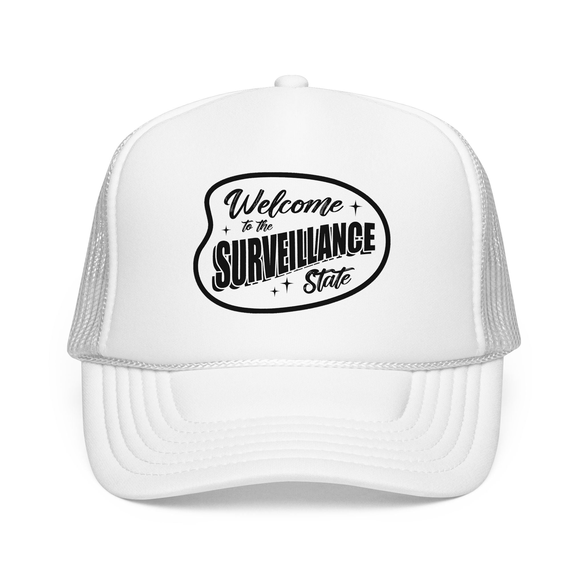Anti AI Surveillance Foam Trucker Hat